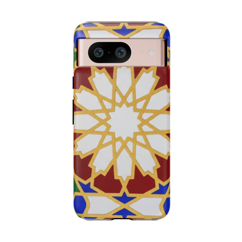 Geometric Moroccan Pattern Tough Case | Colorful Mosaic Phone Cover