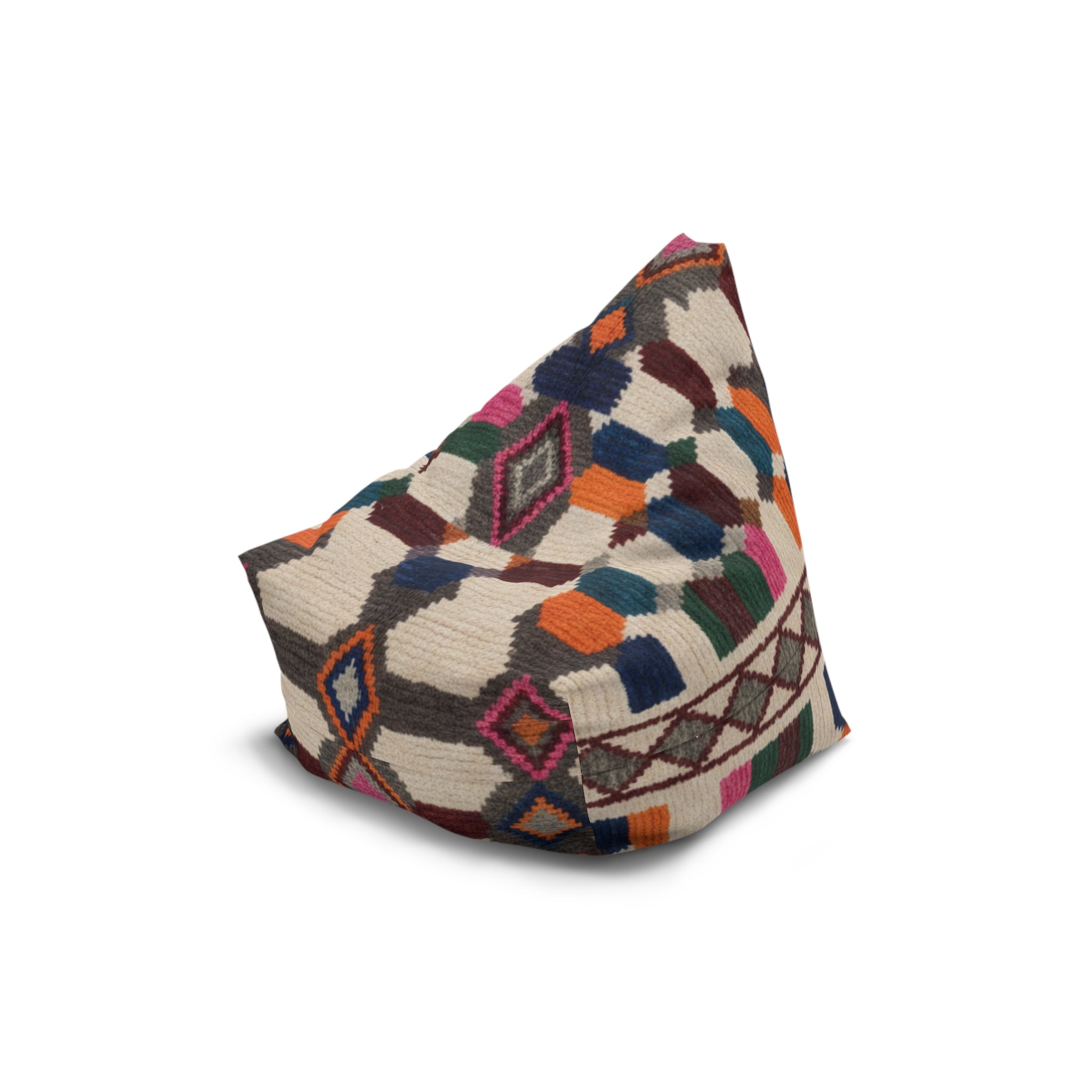 Bean Bag Chair Cover | Moroccan Berber Print