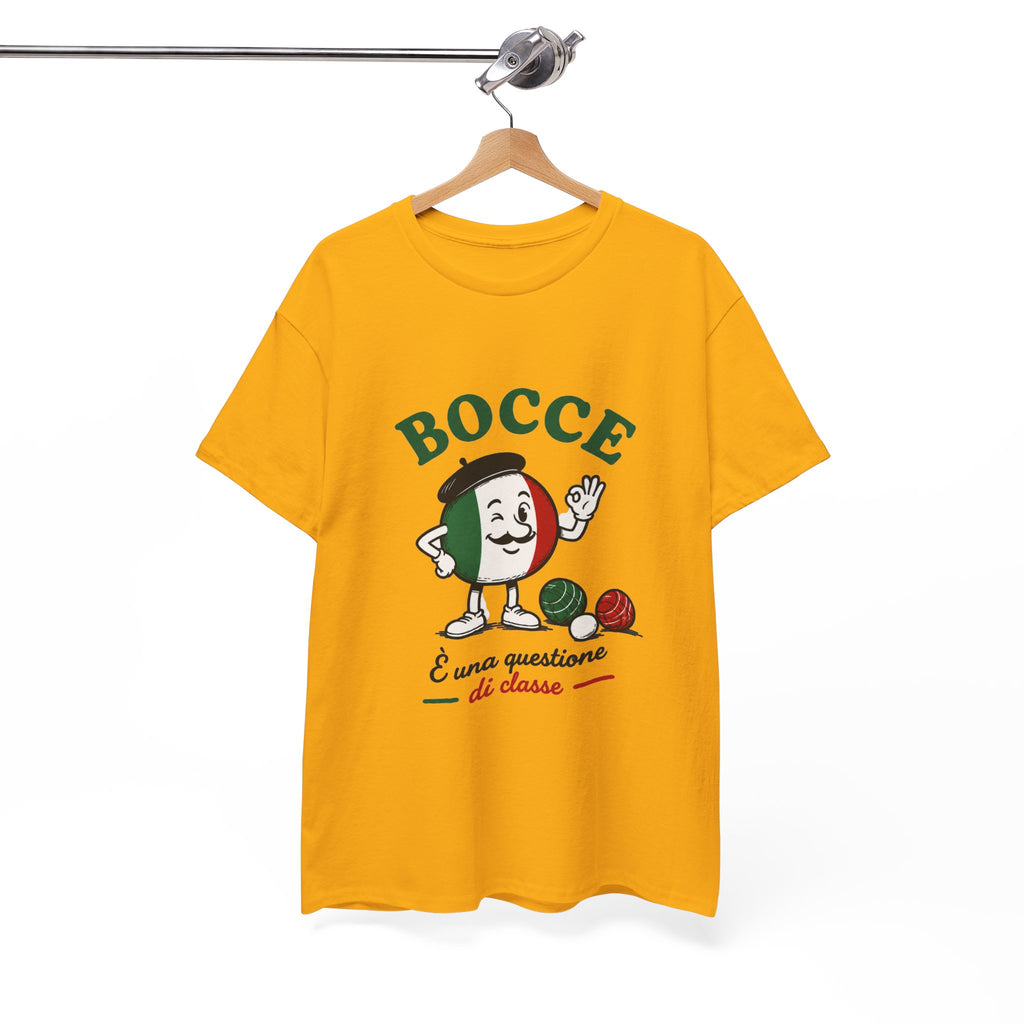 Bocce Italian Flag Character Tee | bocce ball graphic, Italiano sports shirt