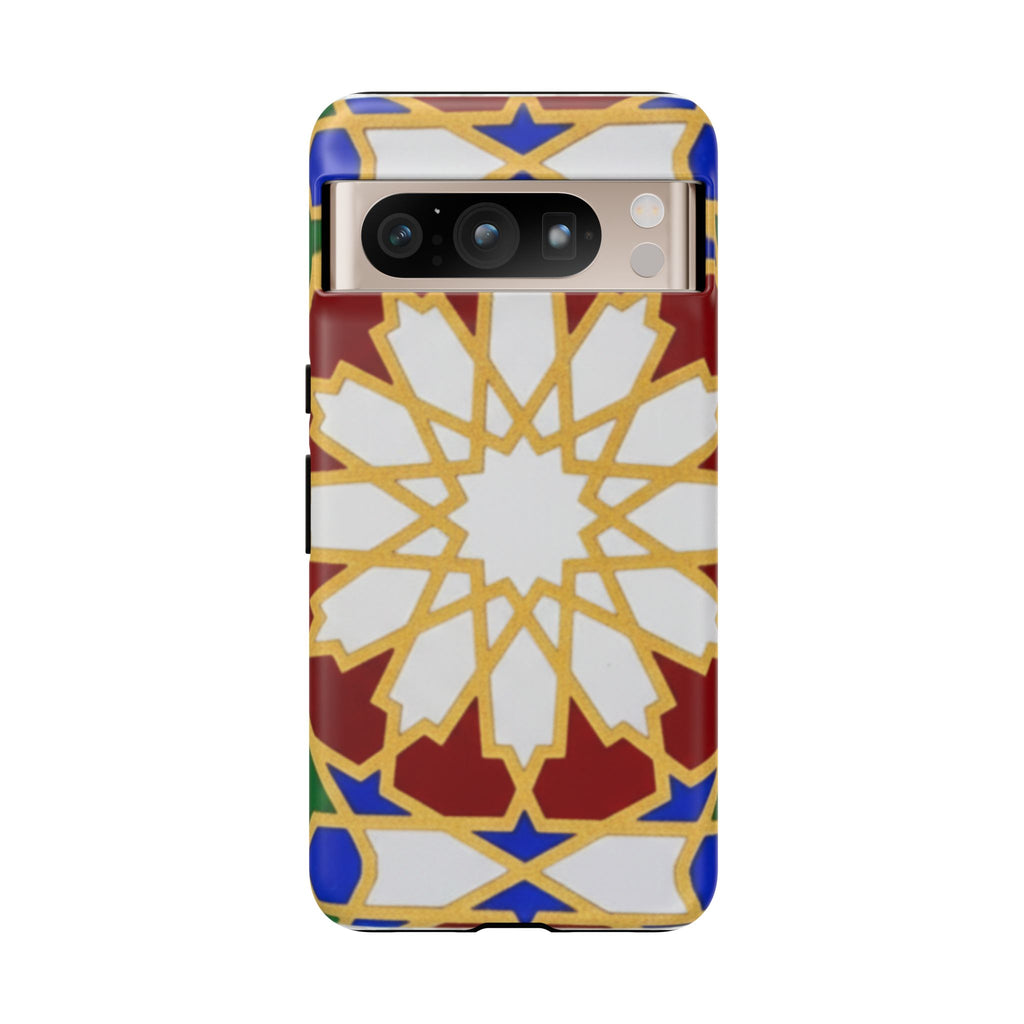 Geometric Moroccan Pattern Tough Case | Colorful Mosaic Phone Cover
