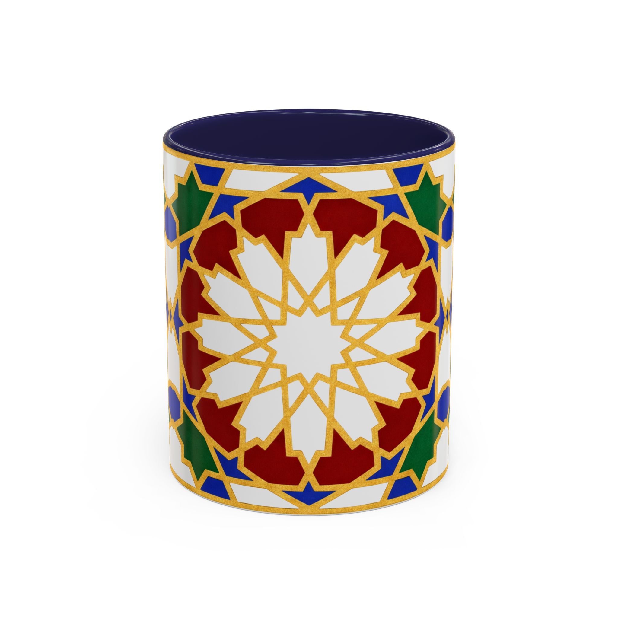 Geometric Moroccan Tile Mug | Accent Coffee Mug