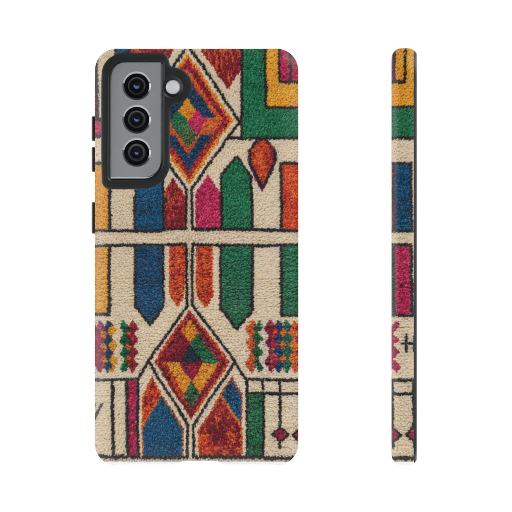 Colorful Moroccan Berber Pattern Phone Case | Tough Cases