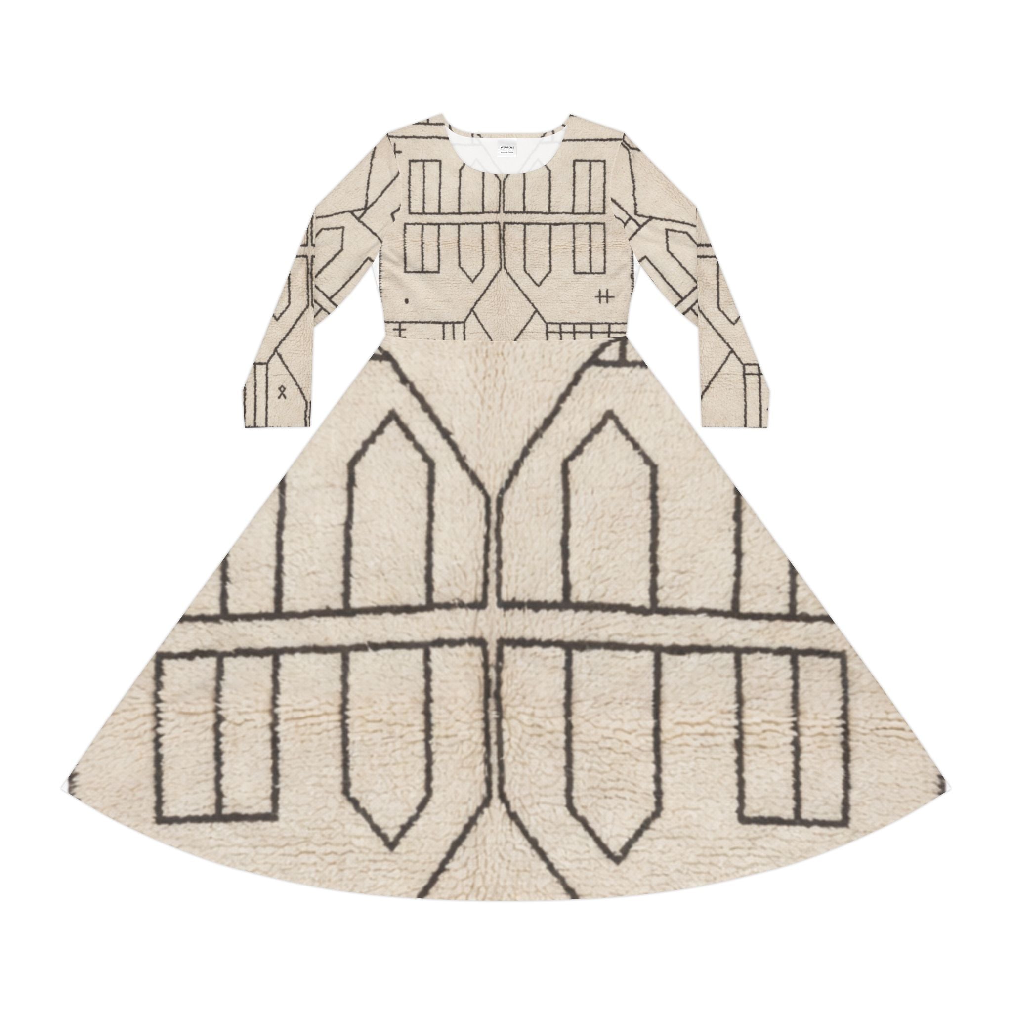 rug dress designs Mary Henderson Rug Dress