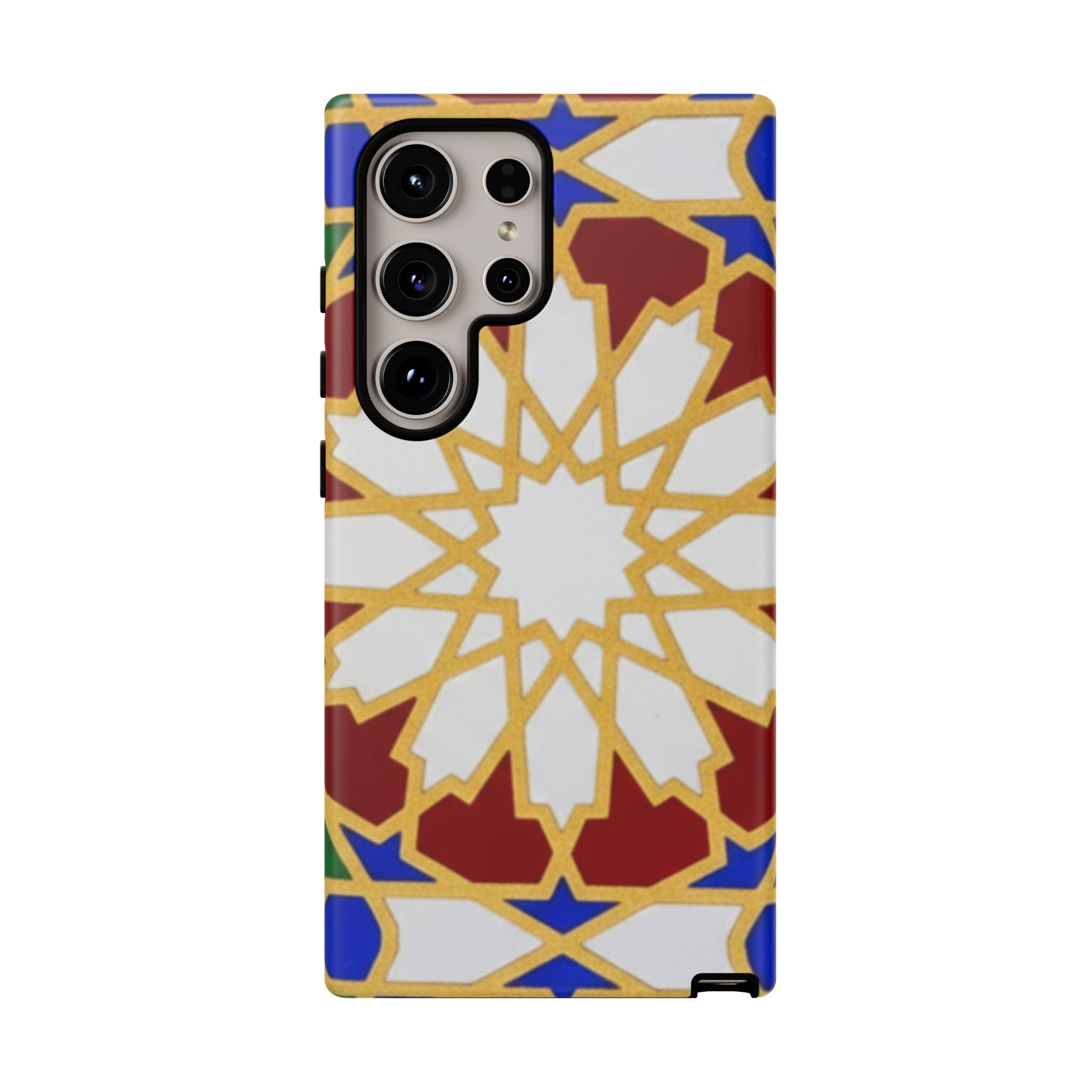 Geometric Moroccan Pattern Tough Case | Colorful Mosaic Phone Cover