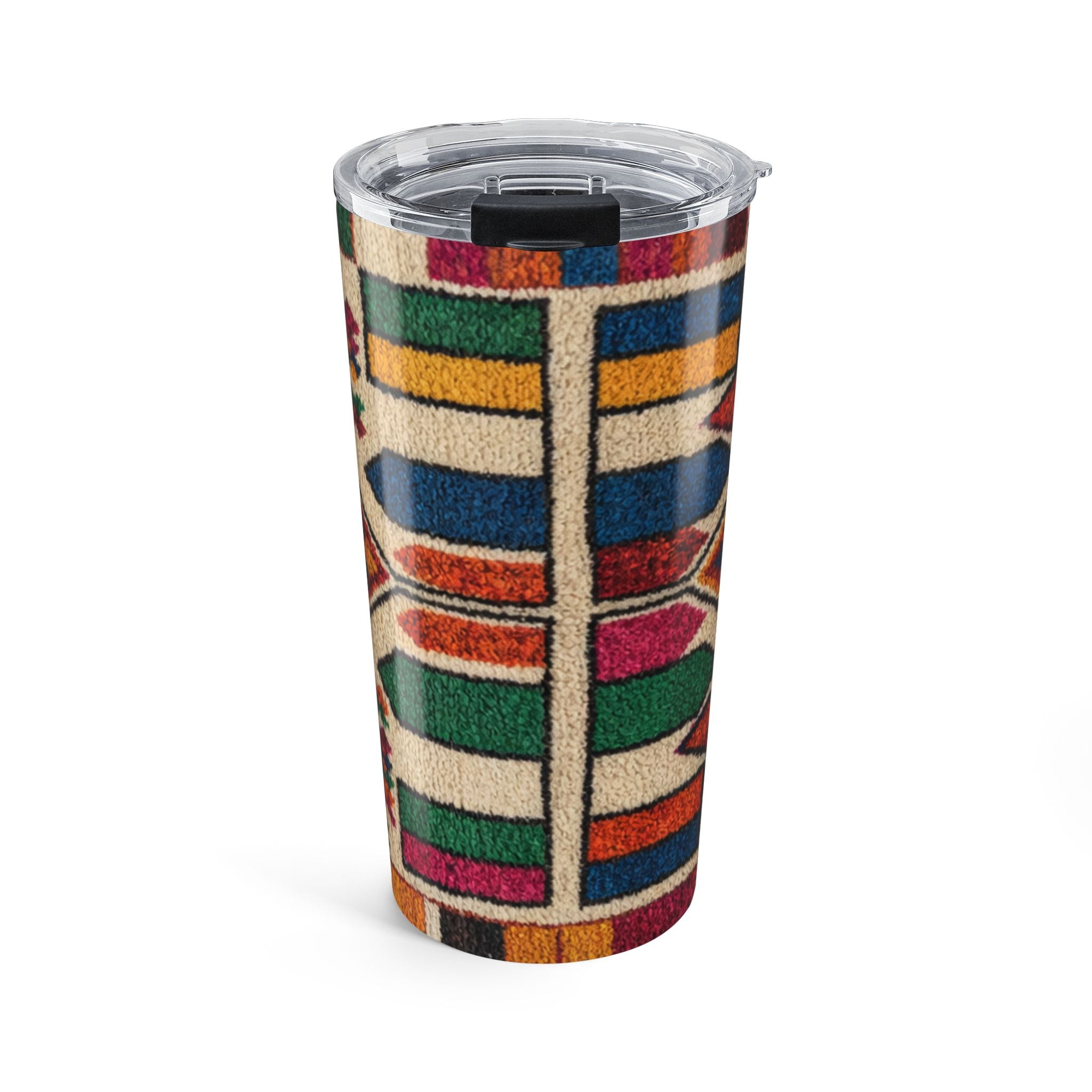 Southwestern Pattern Tumbler 20oz | Aztec Navajo Geometric Travel Cup