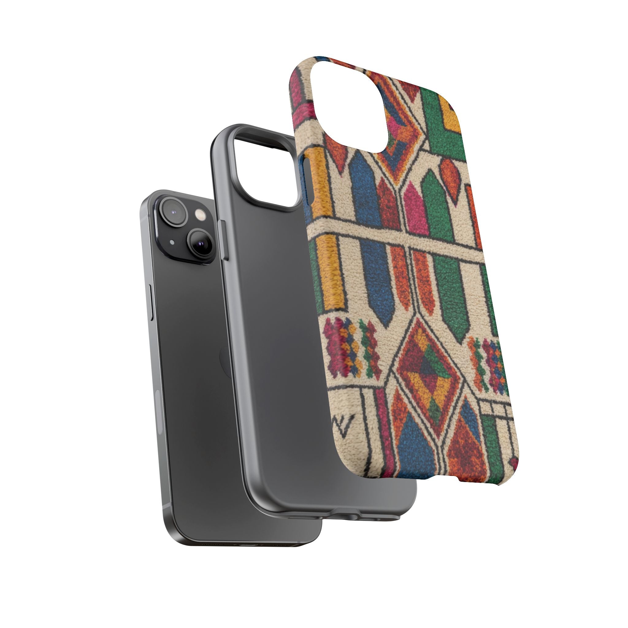 Colorful Moroccan Berber Pattern Phone Case | Tough Cases