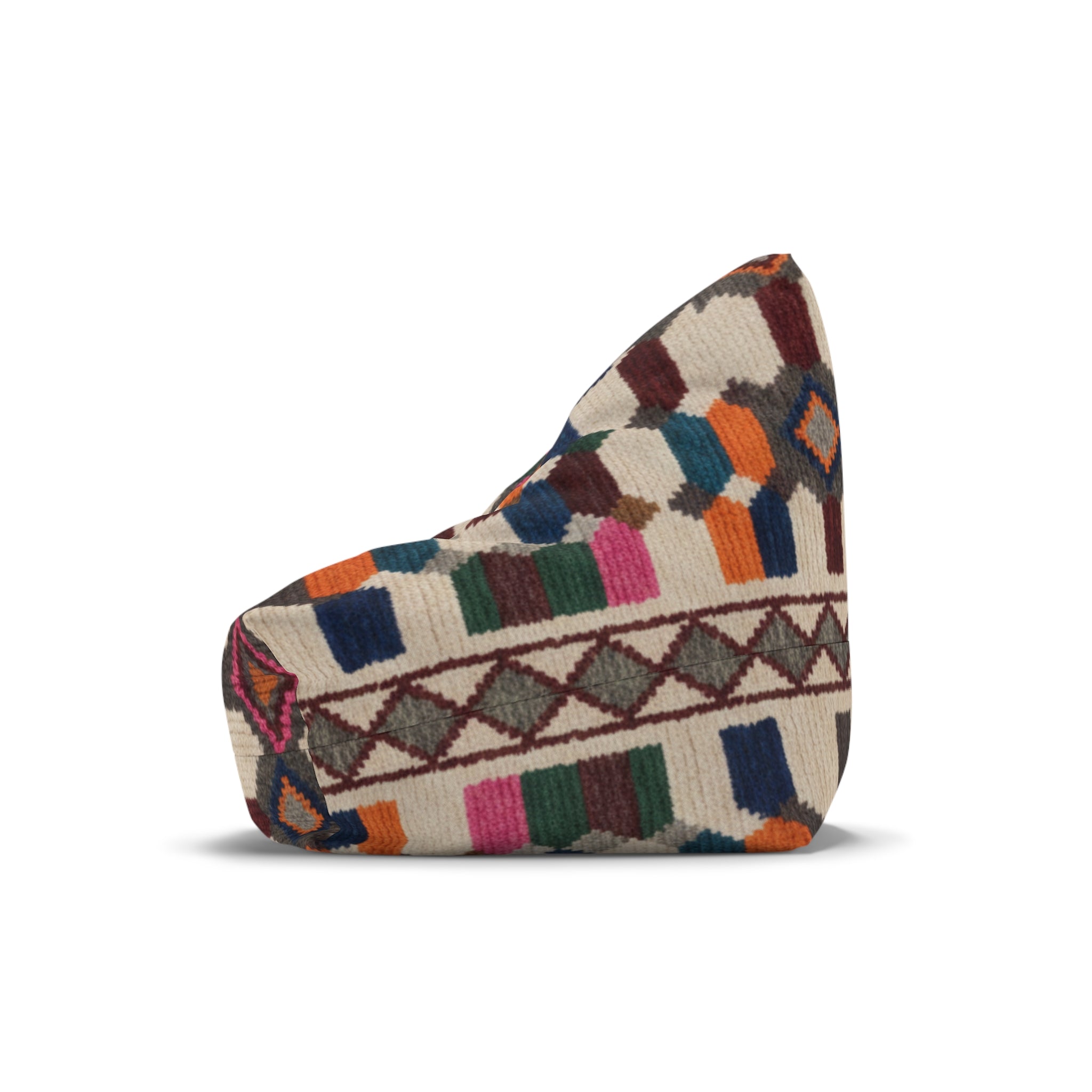 Bean Bag Chair Cover | Moroccan Berber Print
