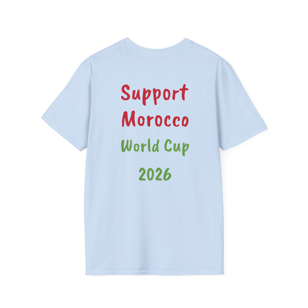Dima Maghreb Moroccan Flag World Cup 2026 T-Shirt | Support Morocco