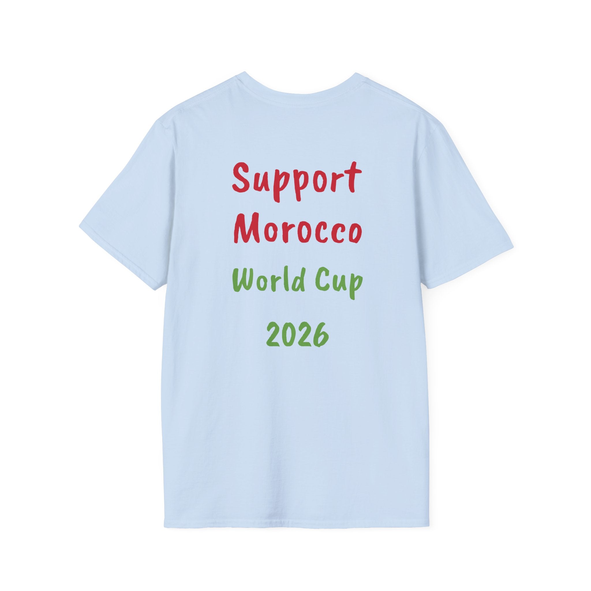 Dima Maghreb Moroccan Flag World Cup 2026 T-Shirt | Support Morocco
