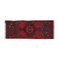 Red Persian Light Scarf | Boho Fringe Scarf