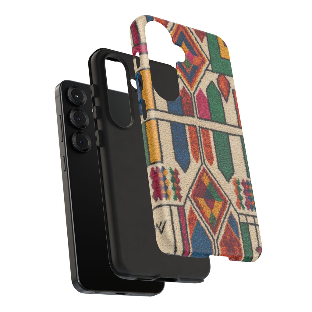 Colorful Moroccan Berber Pattern Phone Case | Tough Cases