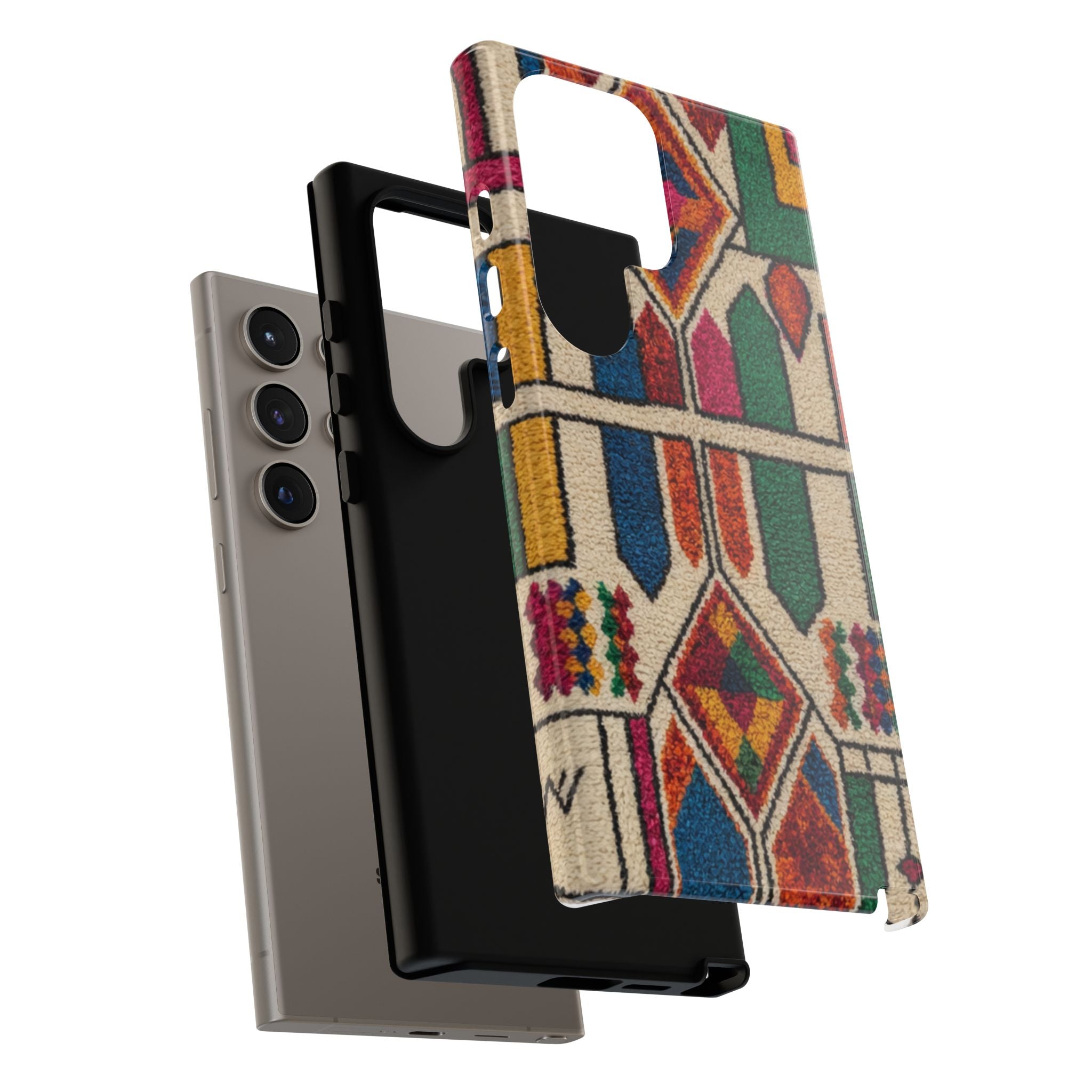 Colorful Moroccan Berber Pattern Phone Case | Tough Cases