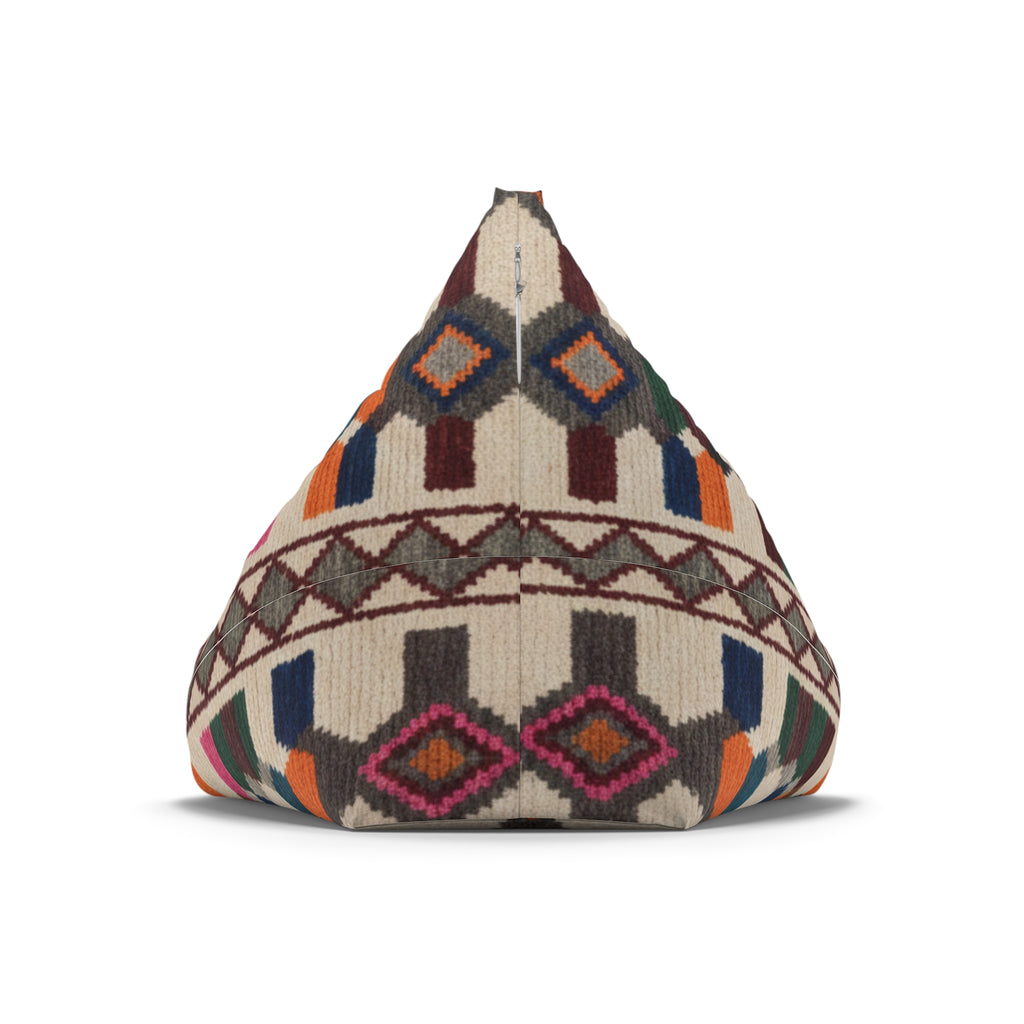 Bean Bag Chair Cover | Moroccan Berber Print