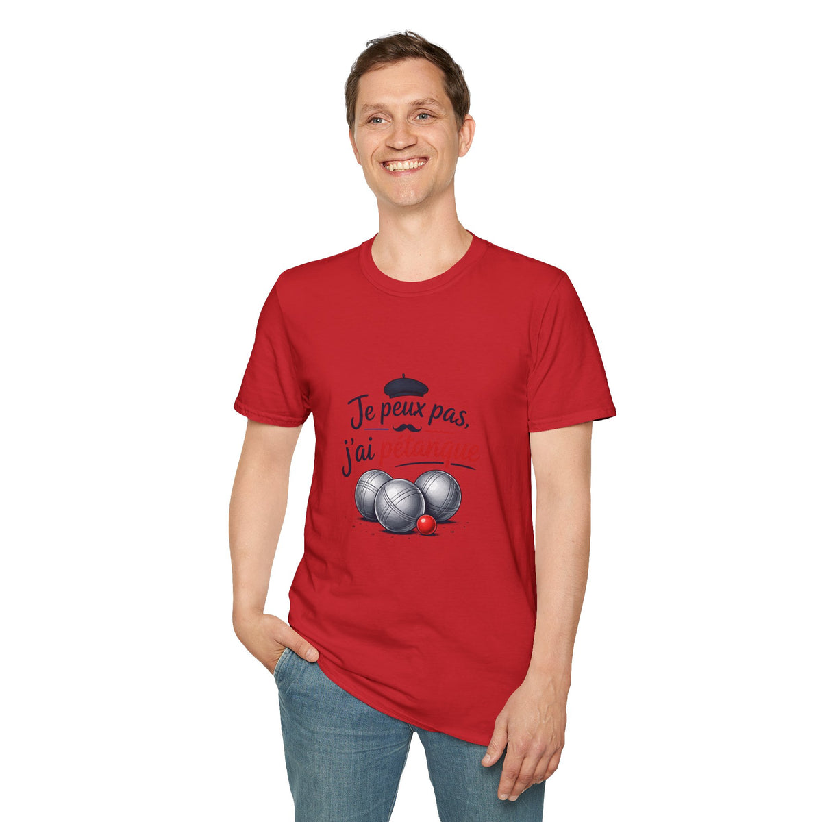 Je peux pas j'ai pétanque T-Shirt | French petanque design, boules graphic