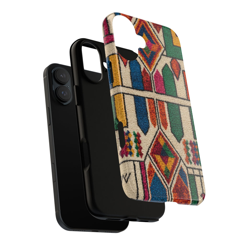 Colorful Moroccan Berber Pattern Phone Case | Tough Cases