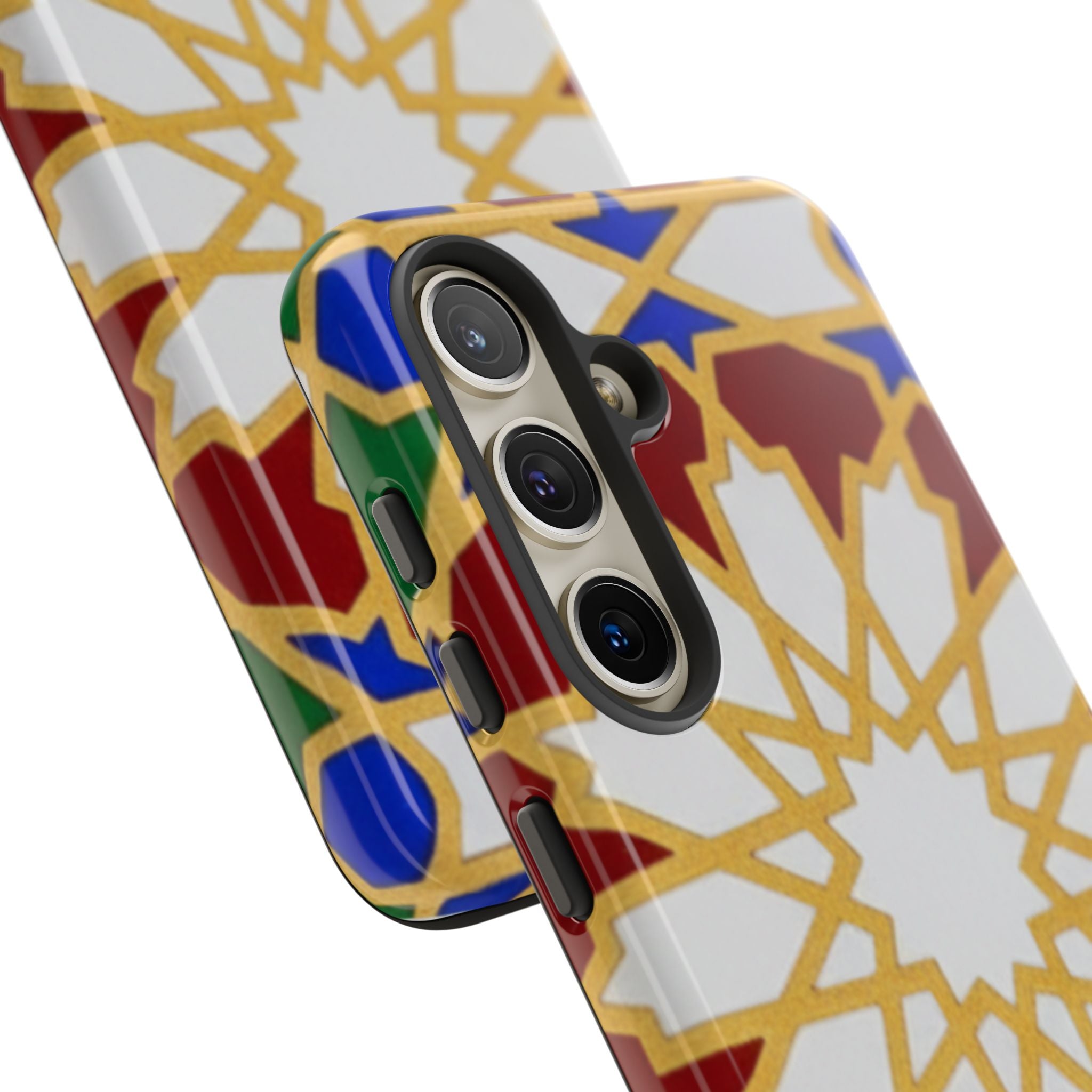 Geometric Moroccan Pattern Tough Case | Colorful Mosaic Phone Cover