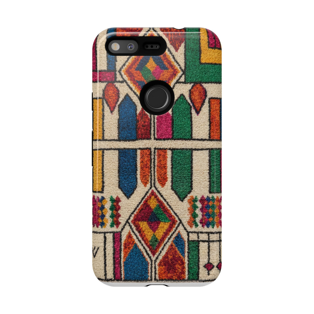 Colorful Moroccan Berber Pattern Phone Case | Tough Cases