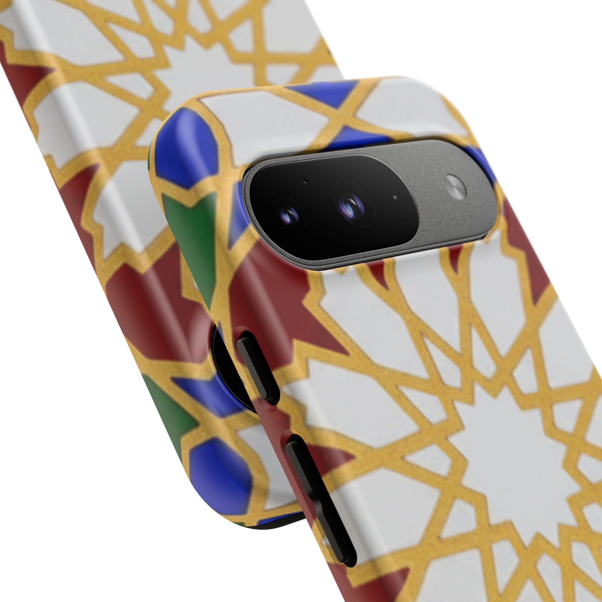 Geometric Moroccan Pattern Tough Case | Colorful Mosaic Phone Cover