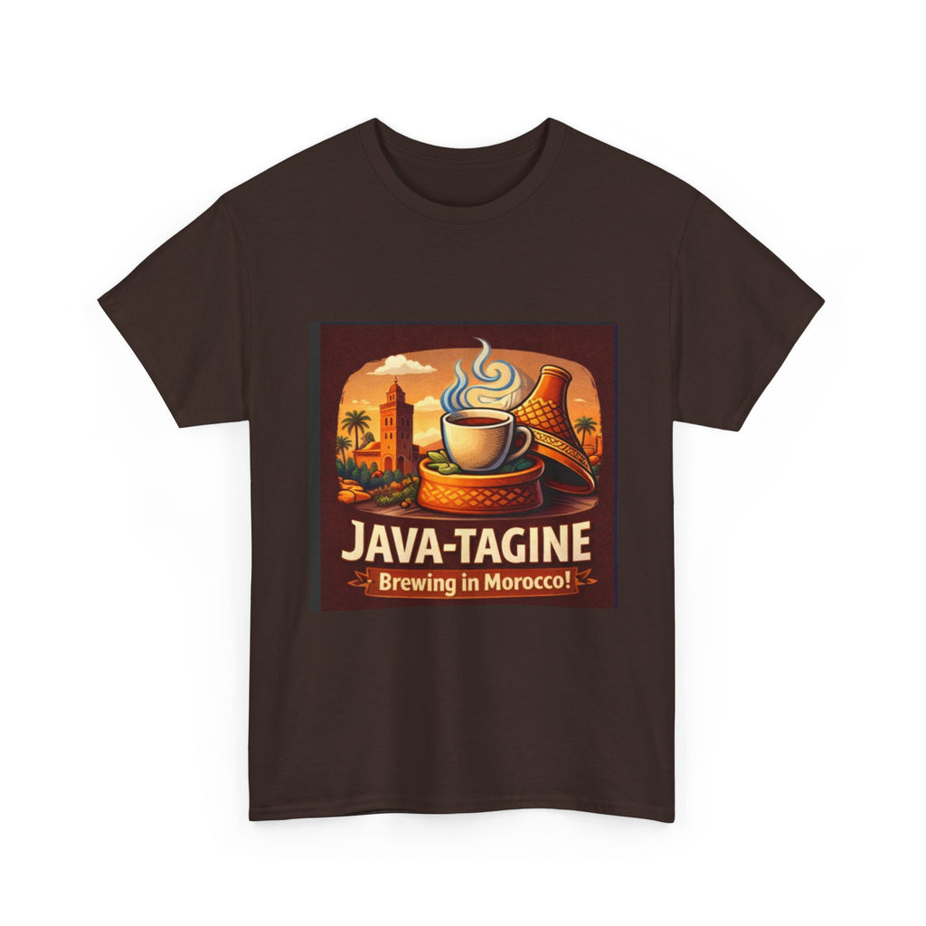 Java-Tagine Marrakech Graphic Tee | Moroccan Travel Tshirt