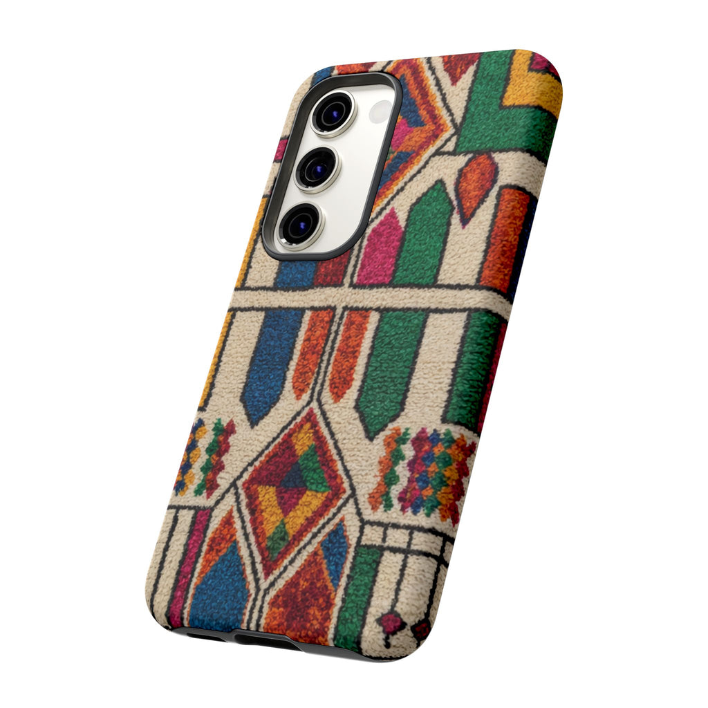 Colorful Moroccan Berber Pattern Phone Case | Tough Cases