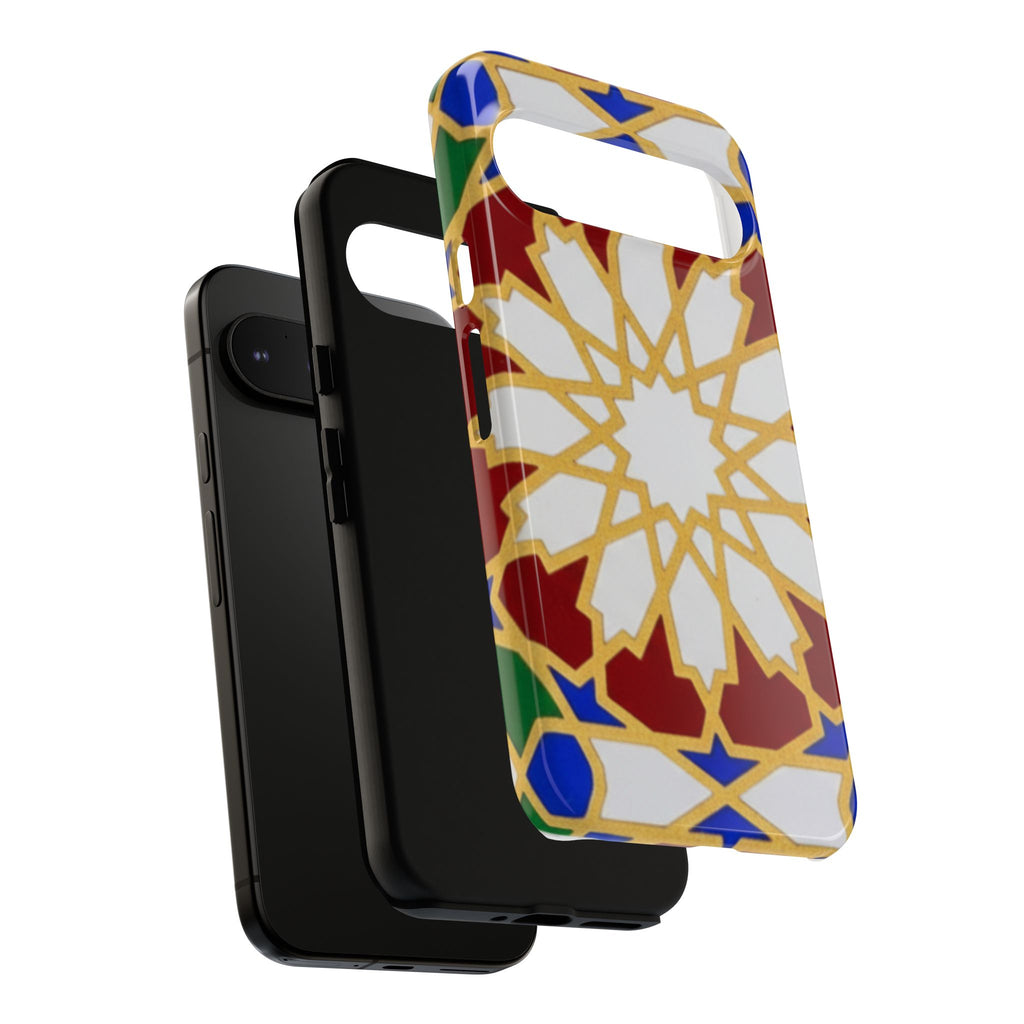 Geometric Moroccan Pattern Tough Case | Colorful Mosaic Phone Cover