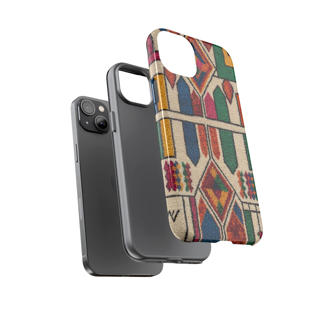 Colorful Moroccan Berber Pattern Phone Case | Tough Cases