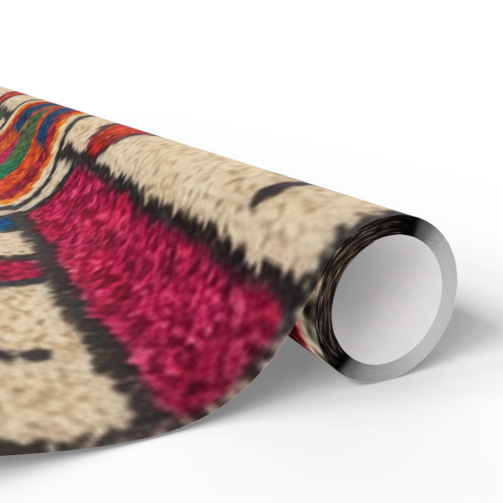 Wrapping Paper - Colorful Geometric Kente Pattern Gift Wrap