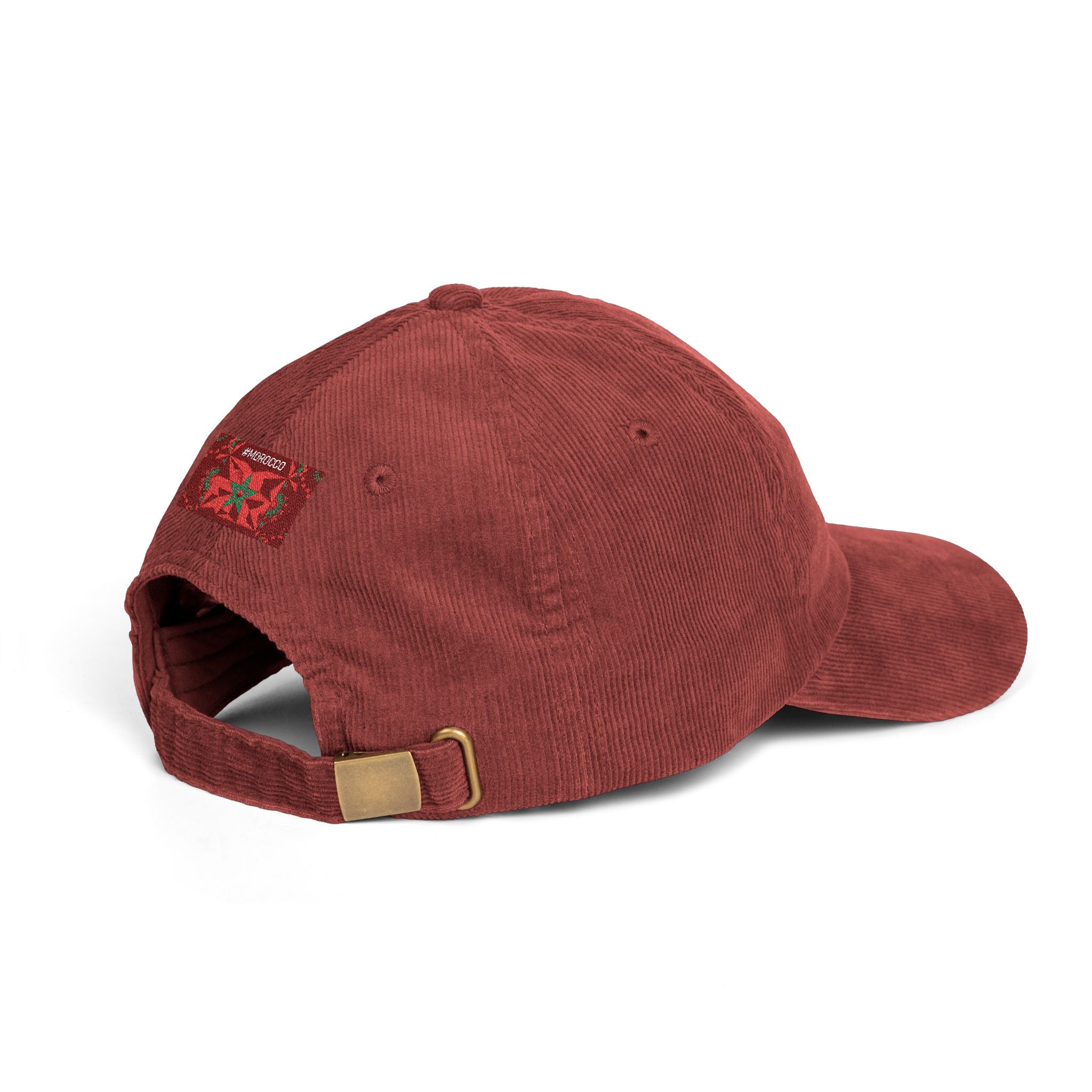 Vintage Morocco flag Cap | Corduroy Baseball Hat