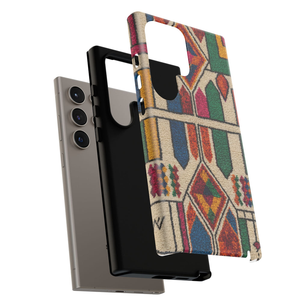 Colorful Moroccan Berber Pattern Phone Case | Tough Cases
