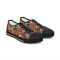 Colorful Kilim Pattern Women's Low Top Sneakers | Boho Moroccan Berber Print