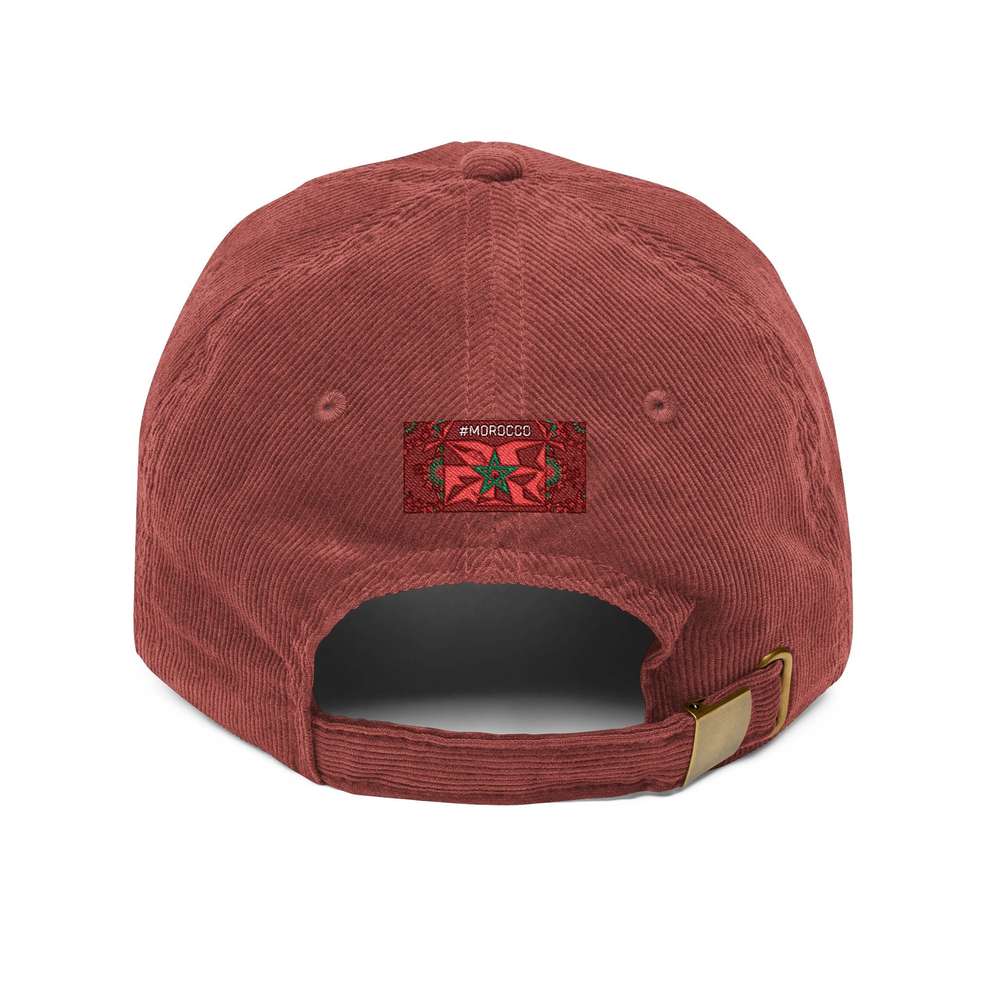 Vintage Morocco flag Cap | Corduroy Baseball Hat