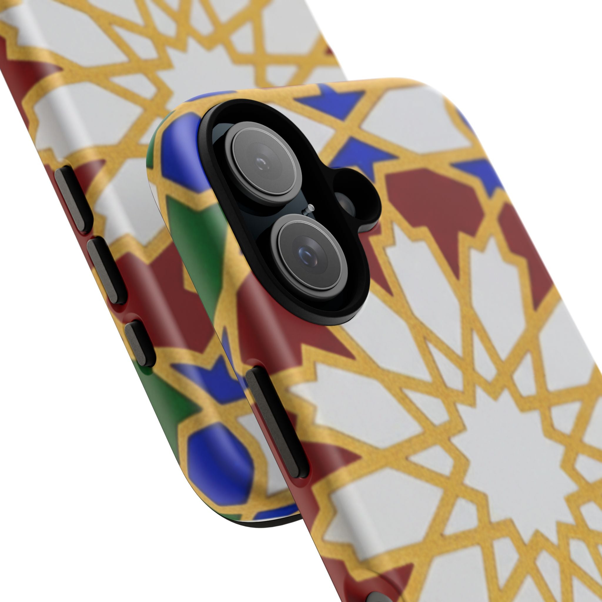 Geometric Moroccan Pattern Tough Case | Colorful Mosaic Phone Cover