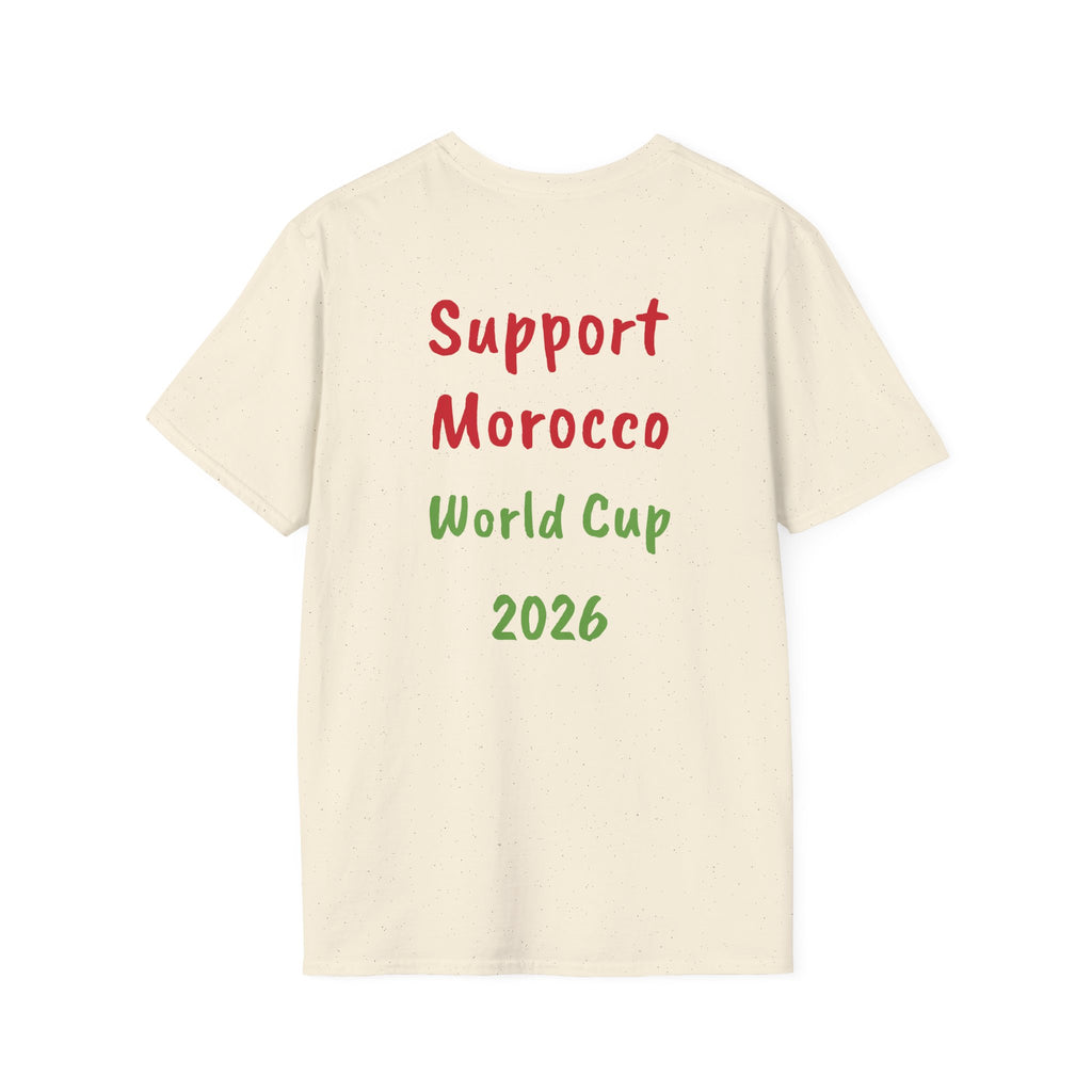 Dima Maghreb Moroccan Flag World Cup 2026 T-Shirt | Support Morocco