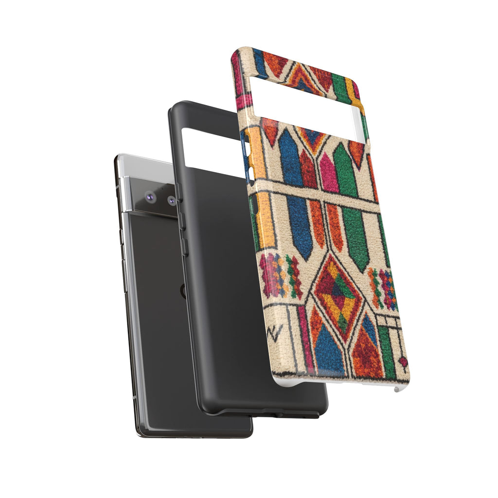 Colorful Moroccan Berber Pattern Phone Case | Tough Cases