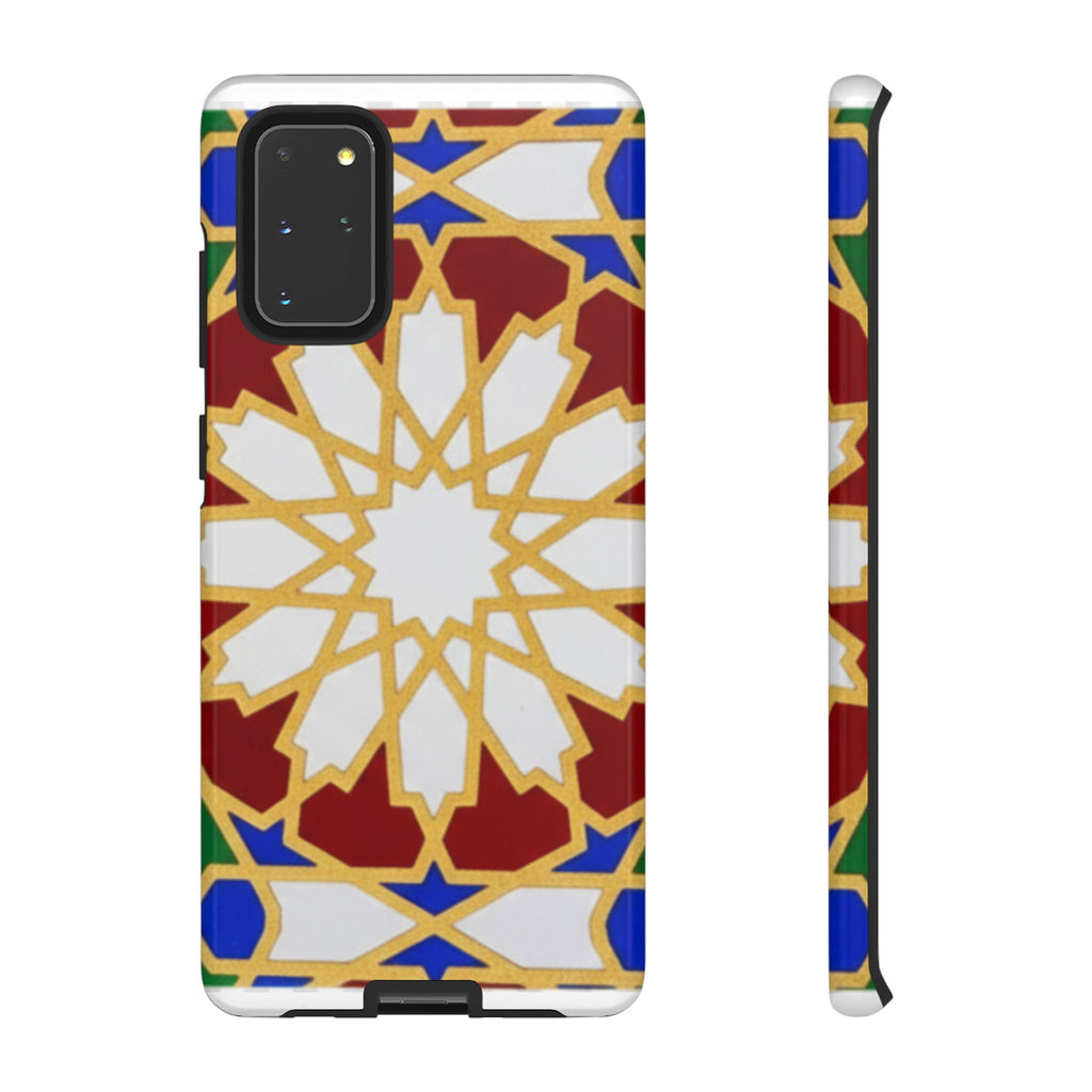 Geometric Moroccan Pattern Tough Case | Colorful Mosaic Phone Cover