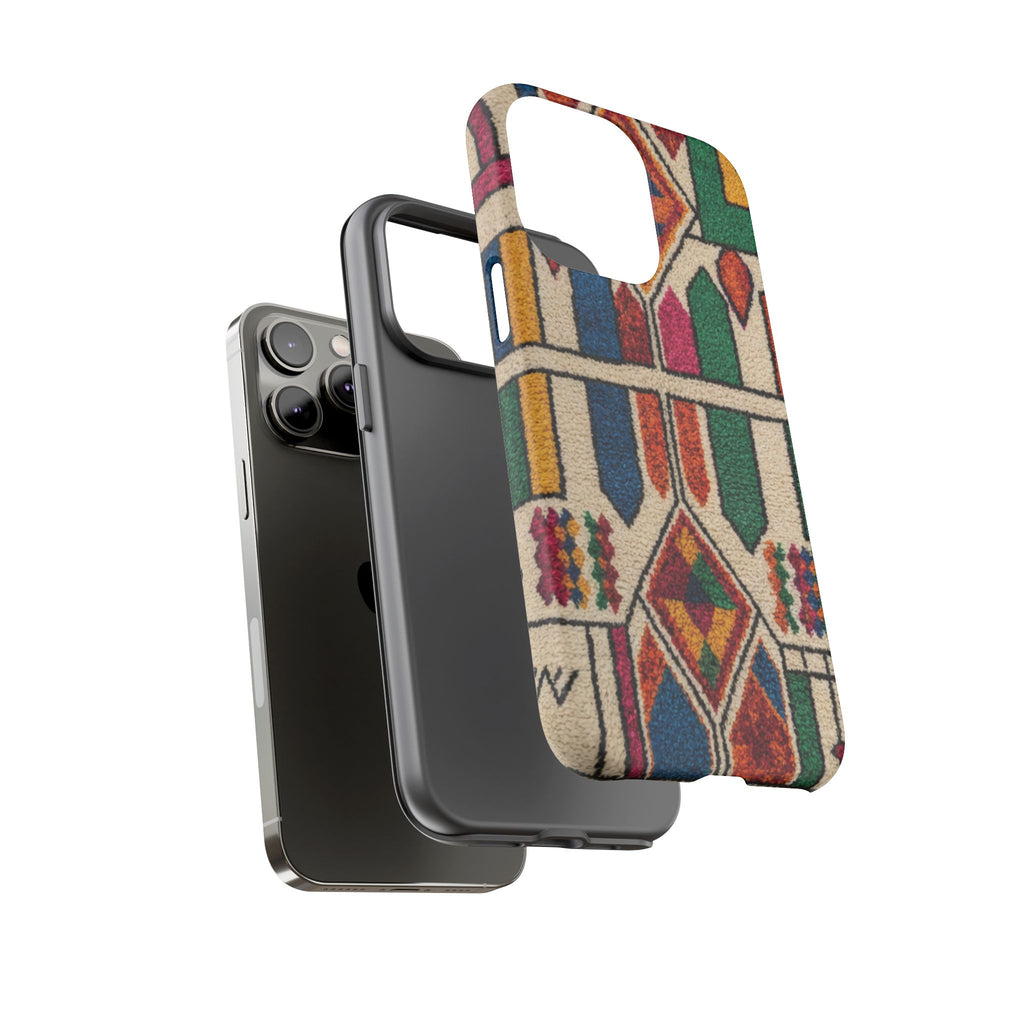 Colorful Moroccan Berber Pattern Phone Case | Tough Cases