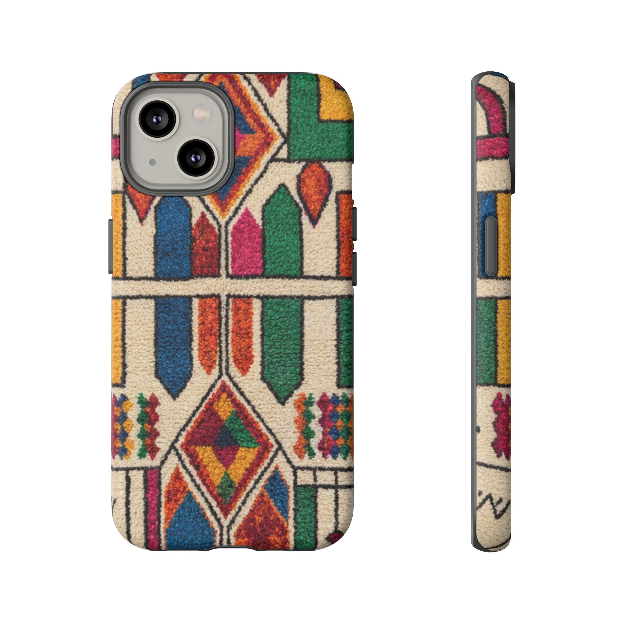 Colorful Moroccan Berber Pattern Phone Case | Tough Cases