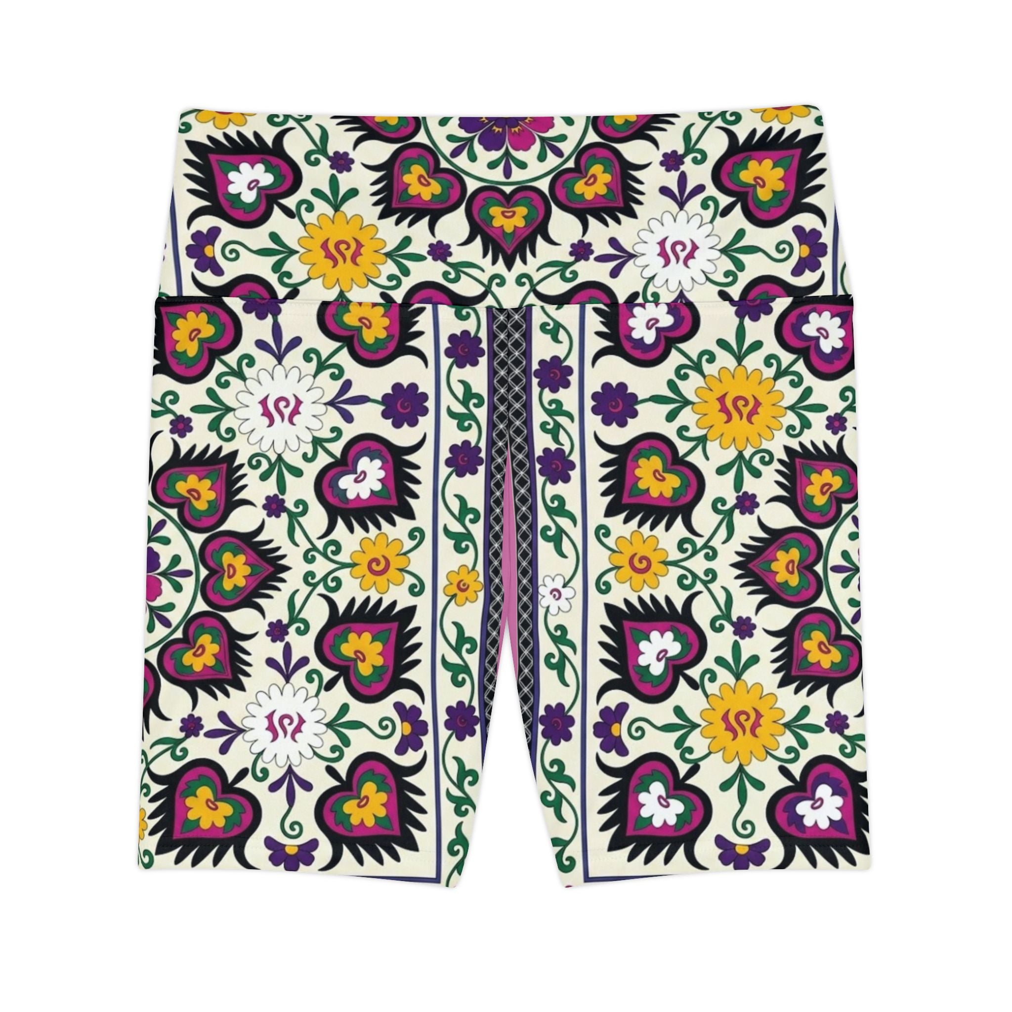 Floral Mandala Shorts | Women's All-Over Print Activewear