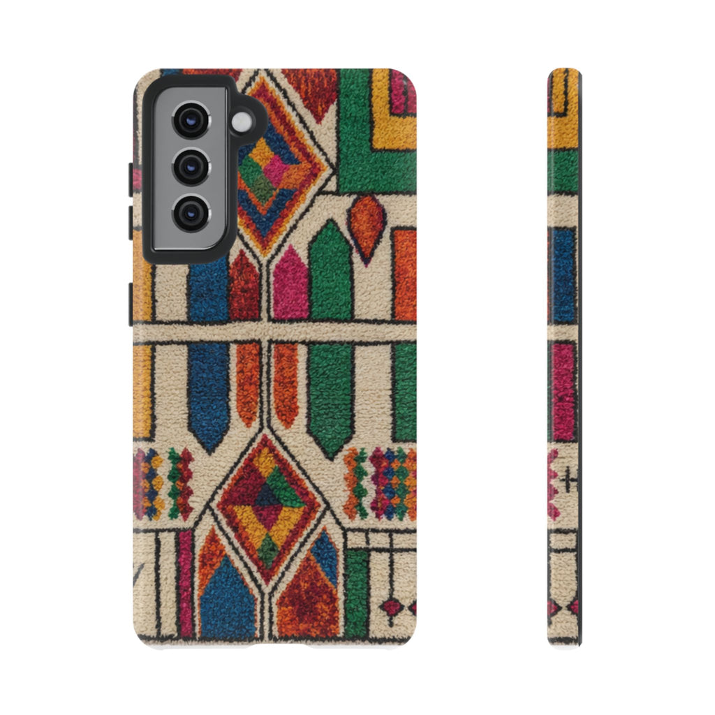 Colorful Moroccan Berber Pattern Phone Case | Tough Cases