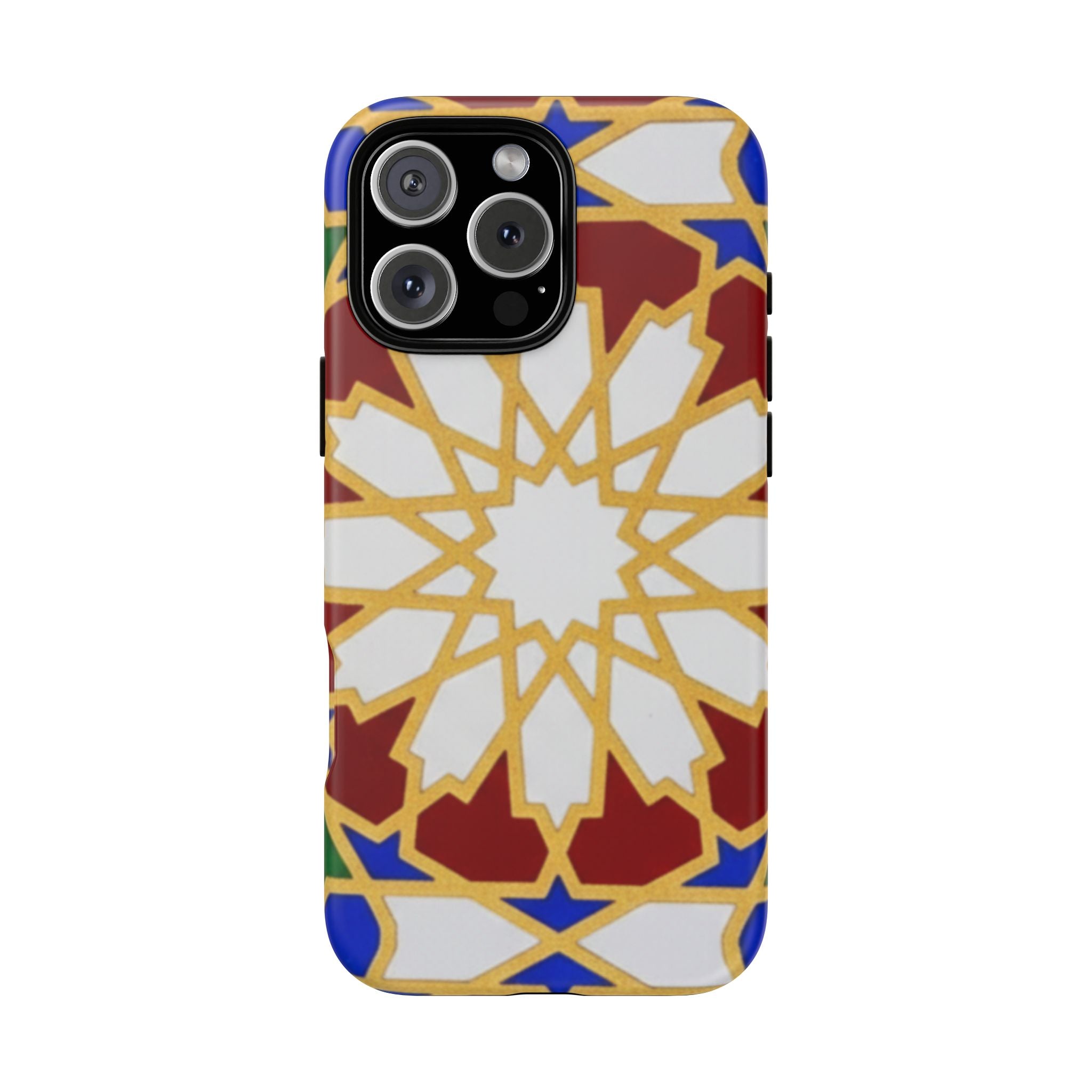 Geometric Moroccan Pattern Tough Case | Colorful Mosaic Phone Cover