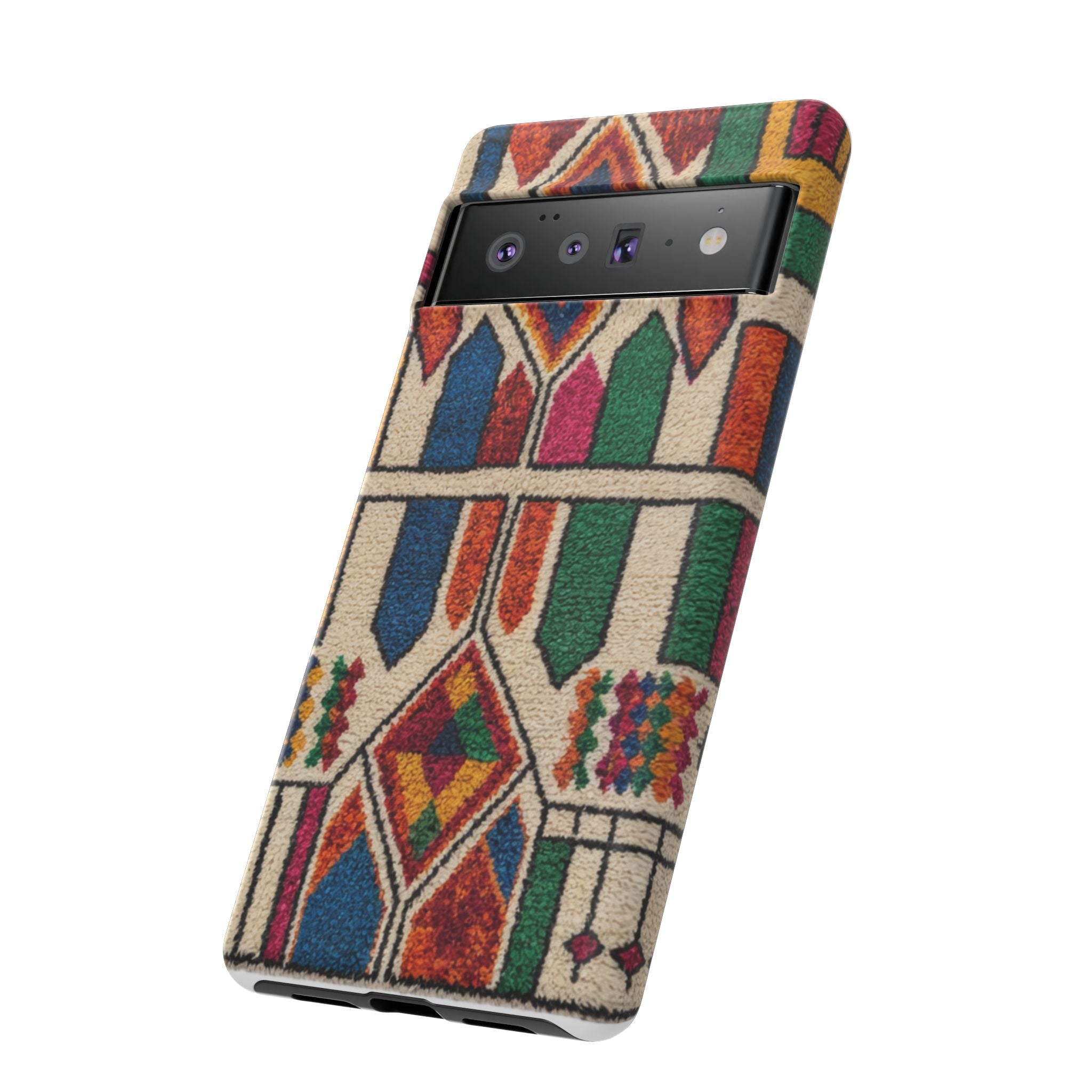 Colorful Moroccan Berber Pattern Phone Case | Tough Cases