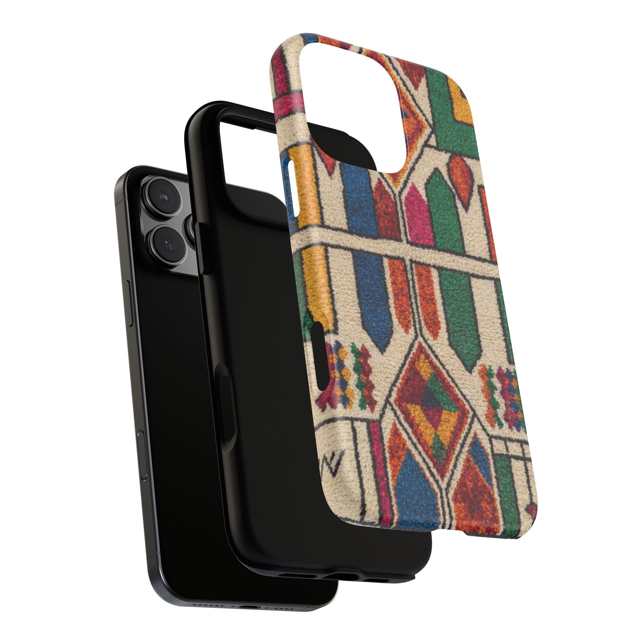 Colorful Moroccan Berber Pattern Phone Case | Tough Cases