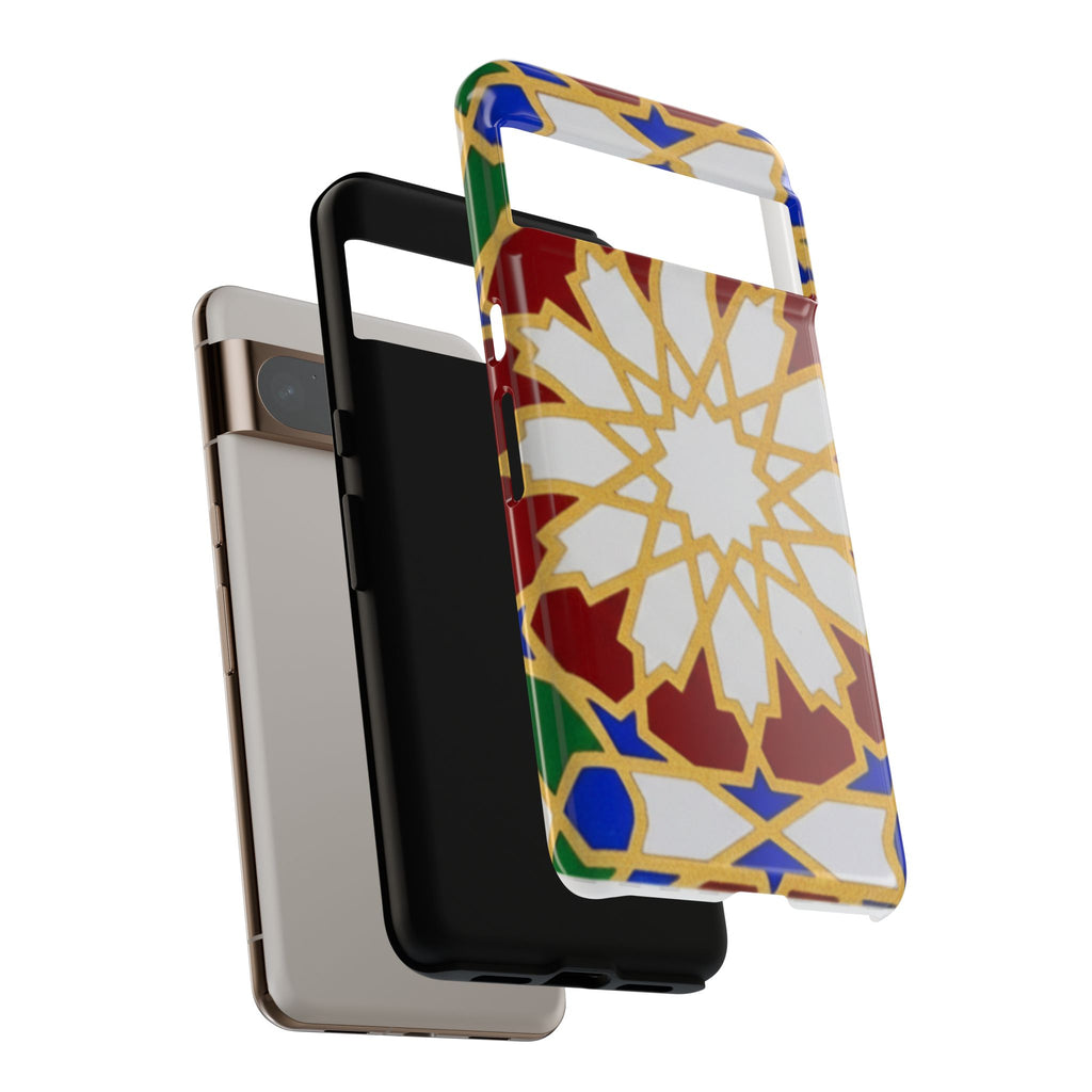 Geometric Moroccan Pattern Tough Case | Colorful Mosaic Phone Cover