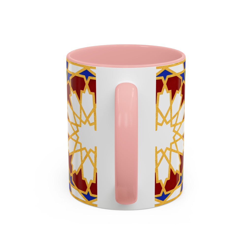 Geometric Moroccan Tile Mug | Accent Coffee Mug