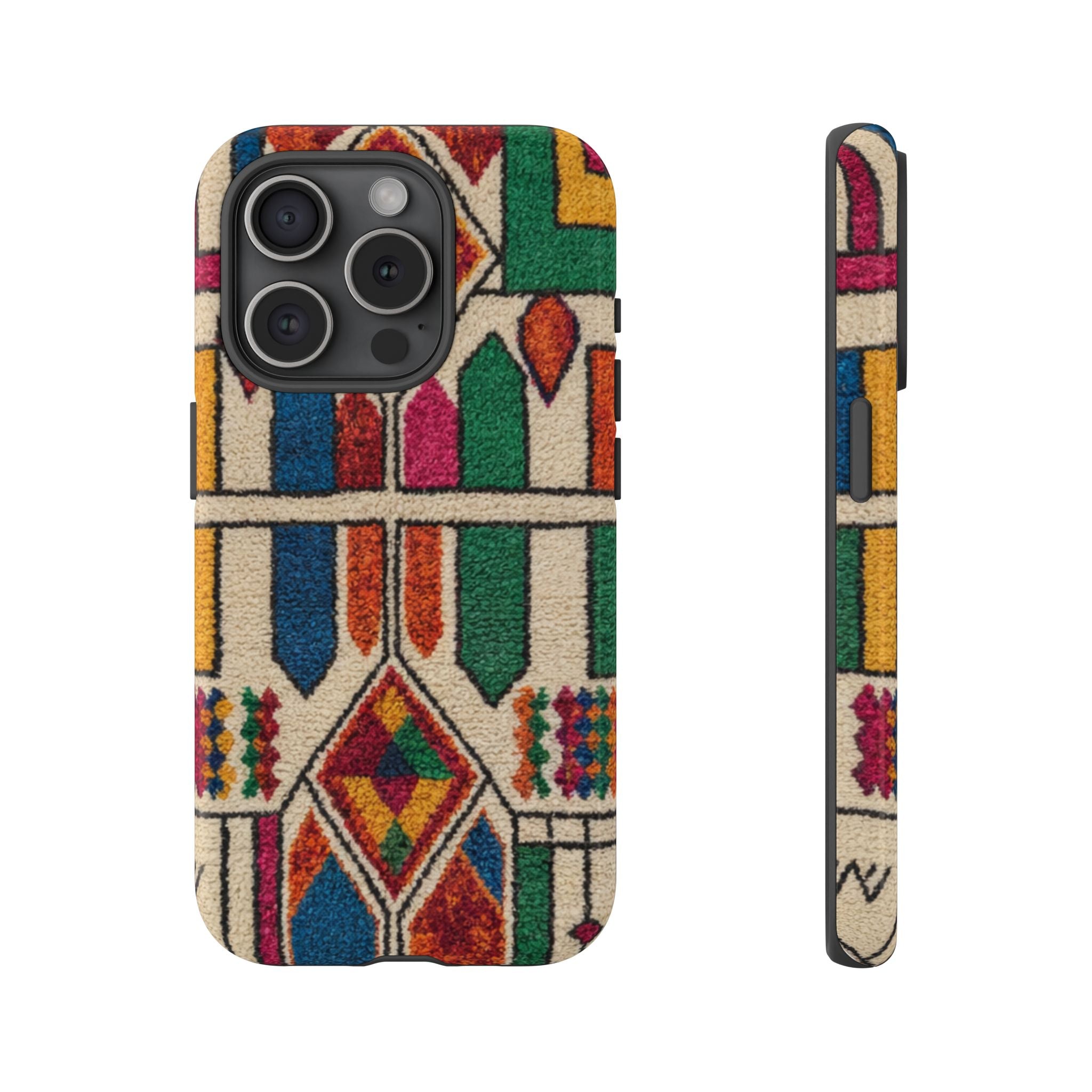 Colorful Moroccan Berber Pattern Phone Case | Tough Cases