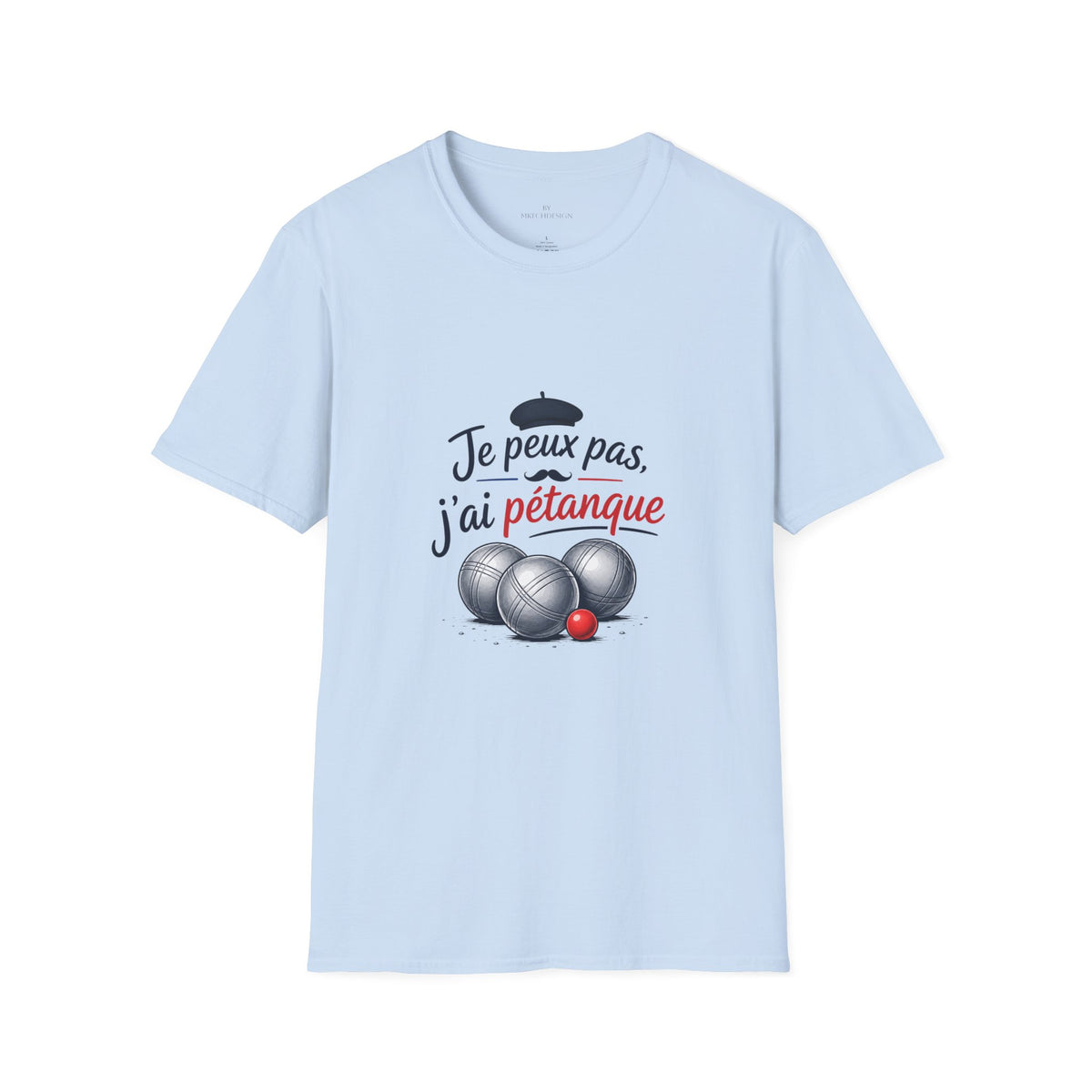 Je peux pas j'ai pétanque T-Shirt | French petanque design, boules graphic