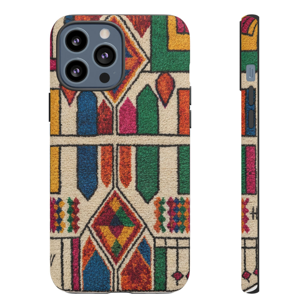 Colorful Moroccan Berber Pattern Phone Case | Tough Cases