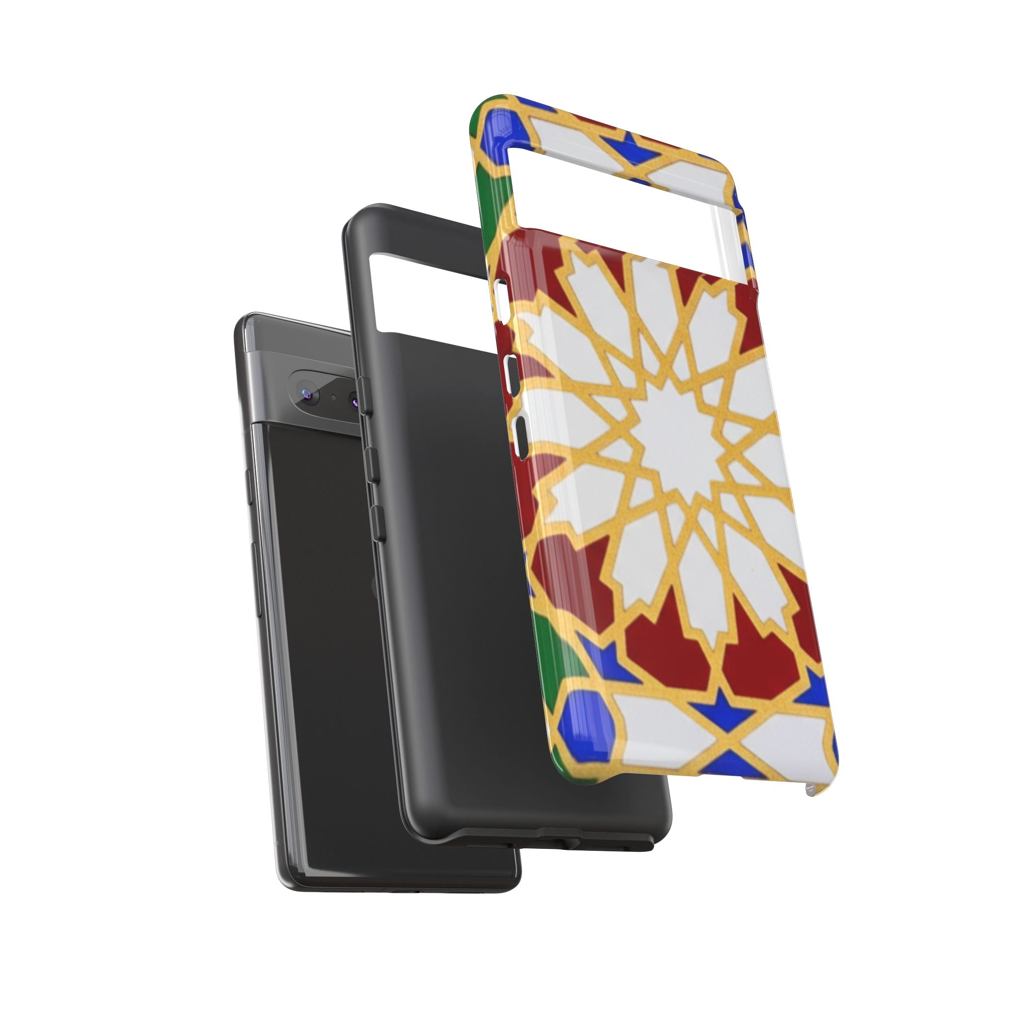 Geometric Moroccan Pattern Tough Case | Colorful Mosaic Phone Cover