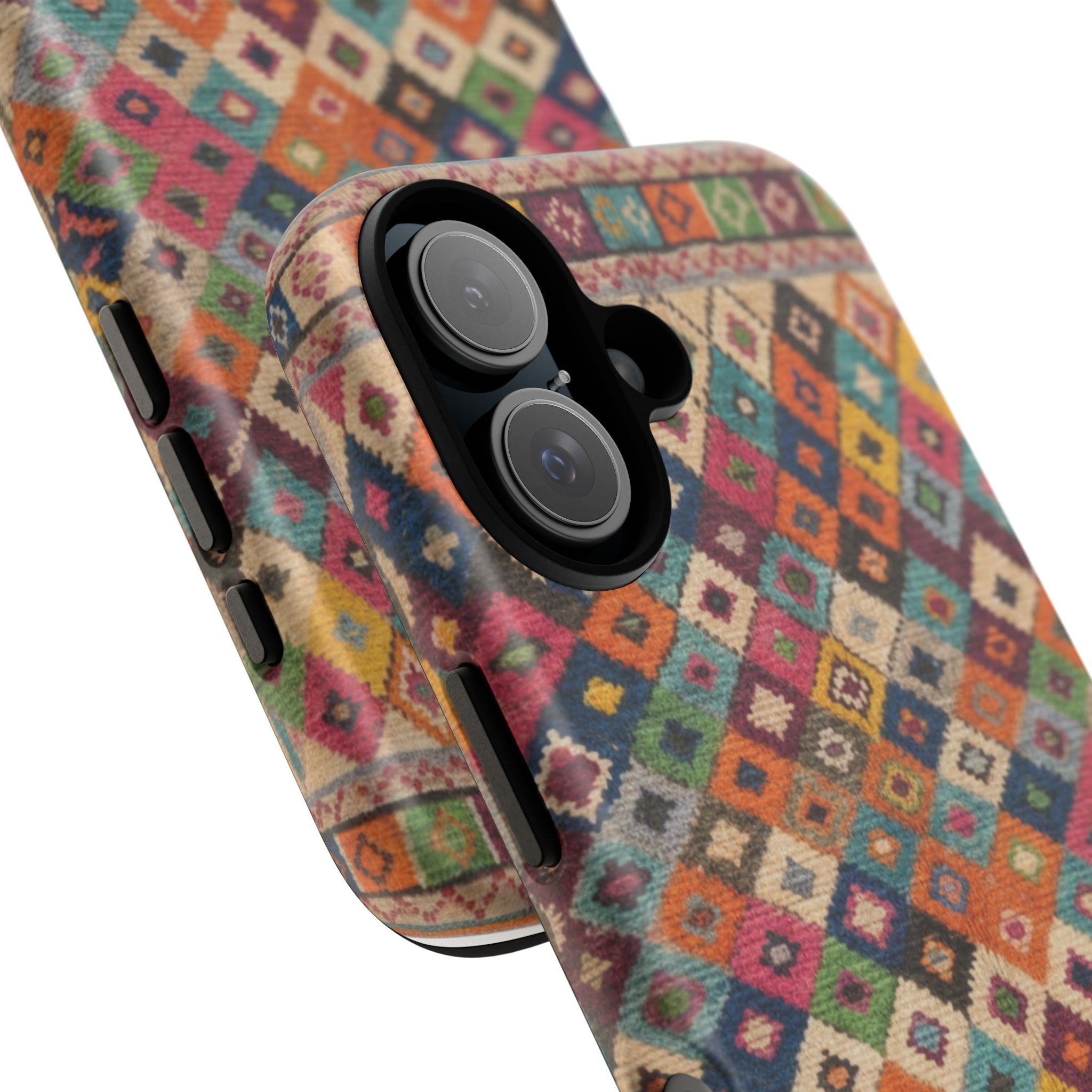 Colorful Kilim Diamond Pattern Phone Case | Tough Case