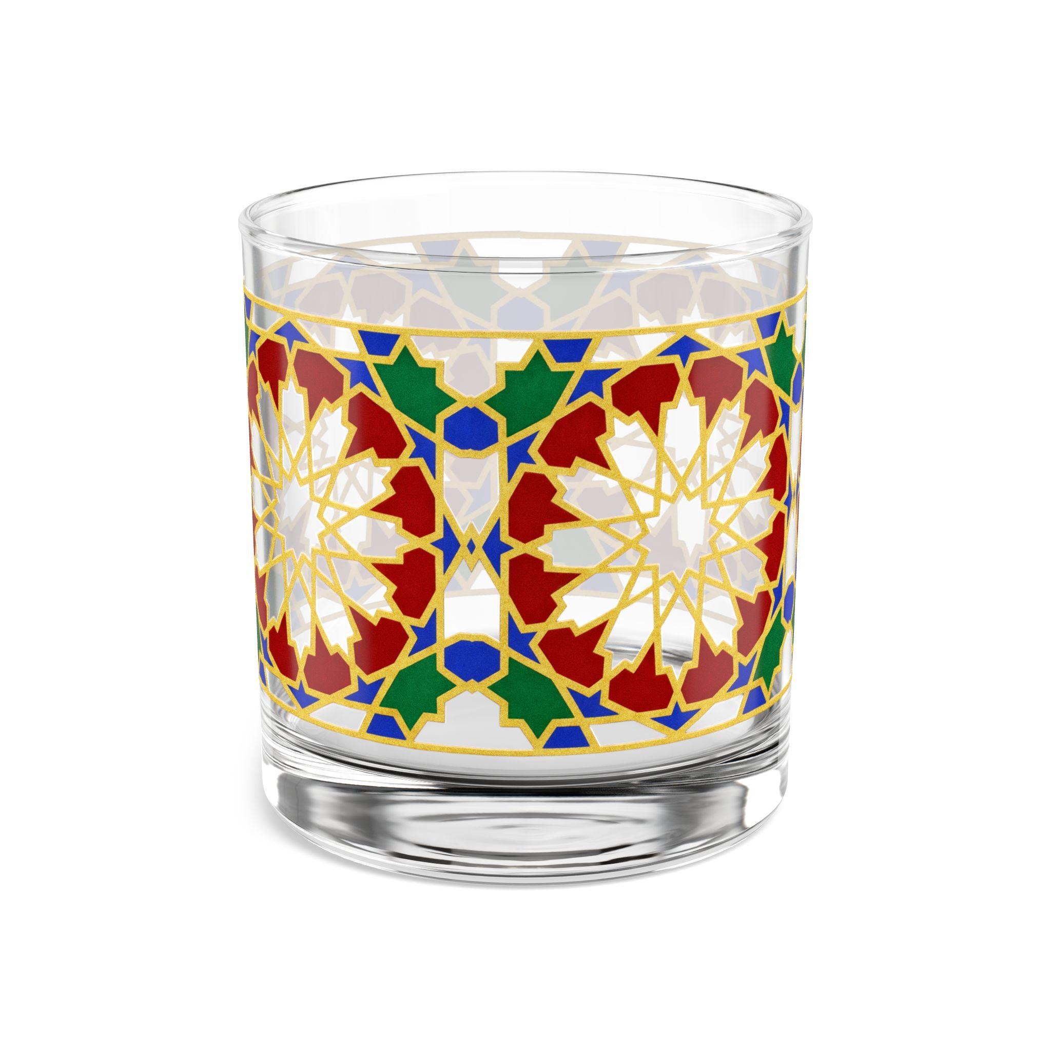 Moroccan Tea Glass Printed, 10oz